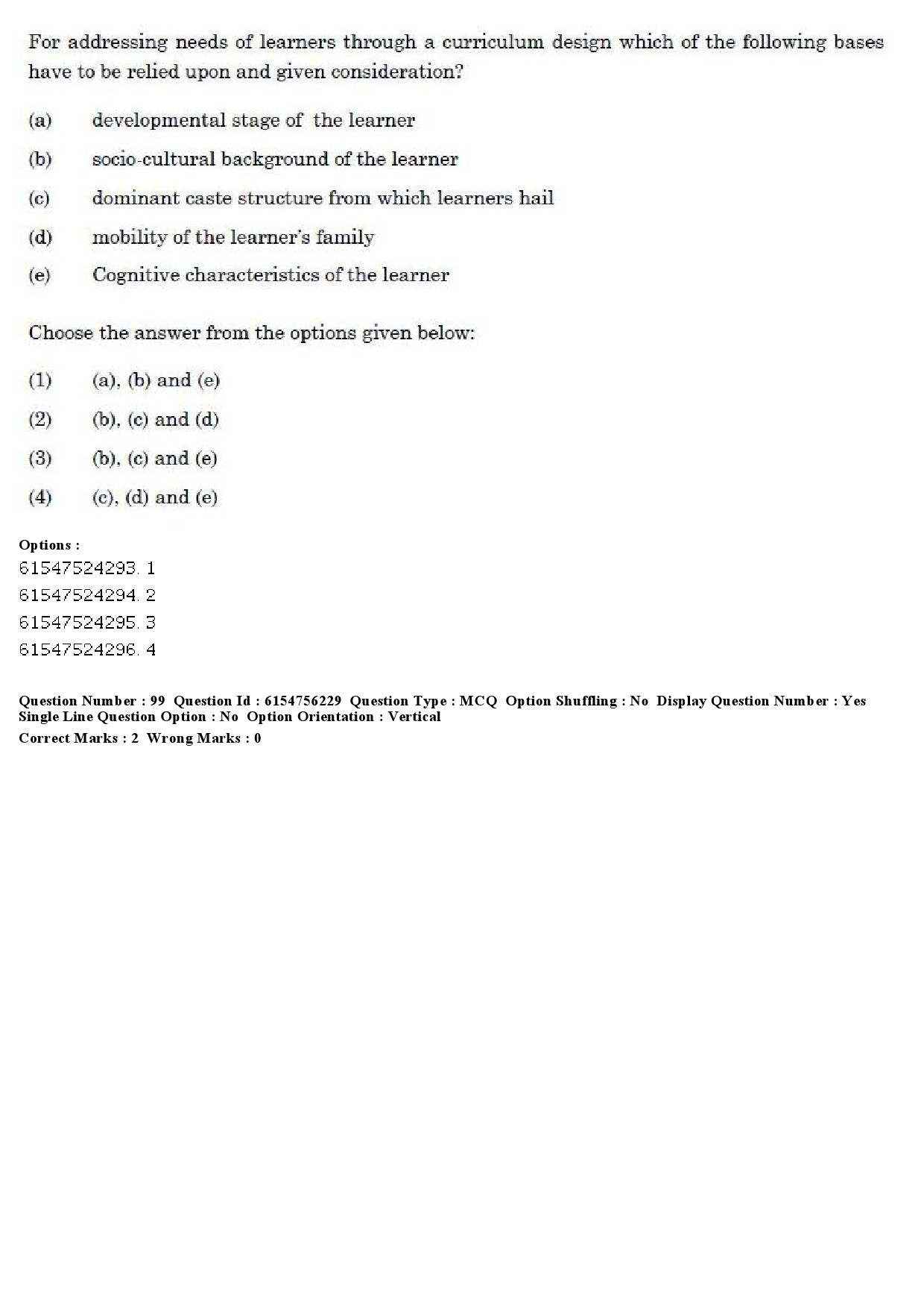 UGC NET Education Question Paper December 2019 89