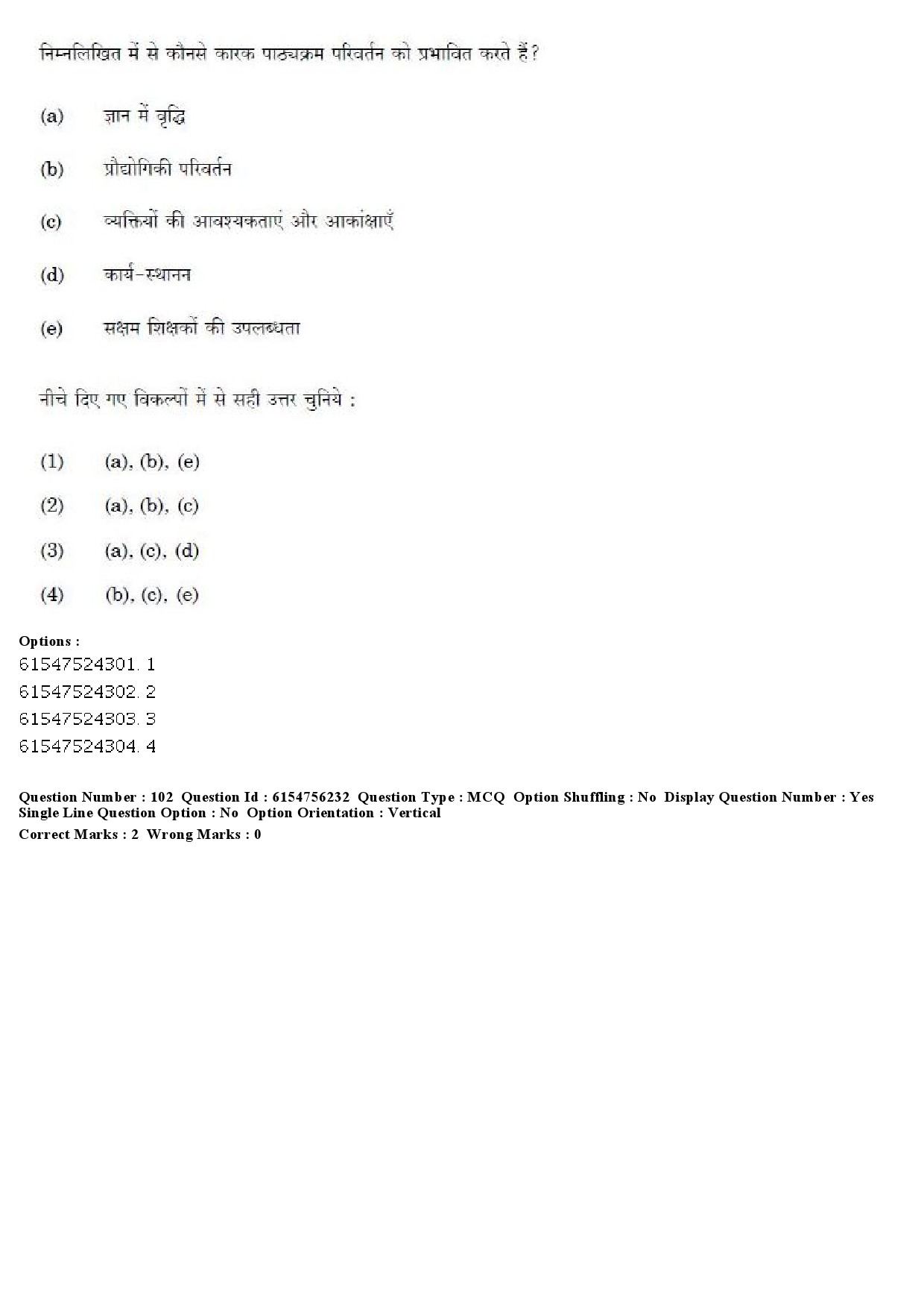 UGC NET Education Question Paper December 2019 94