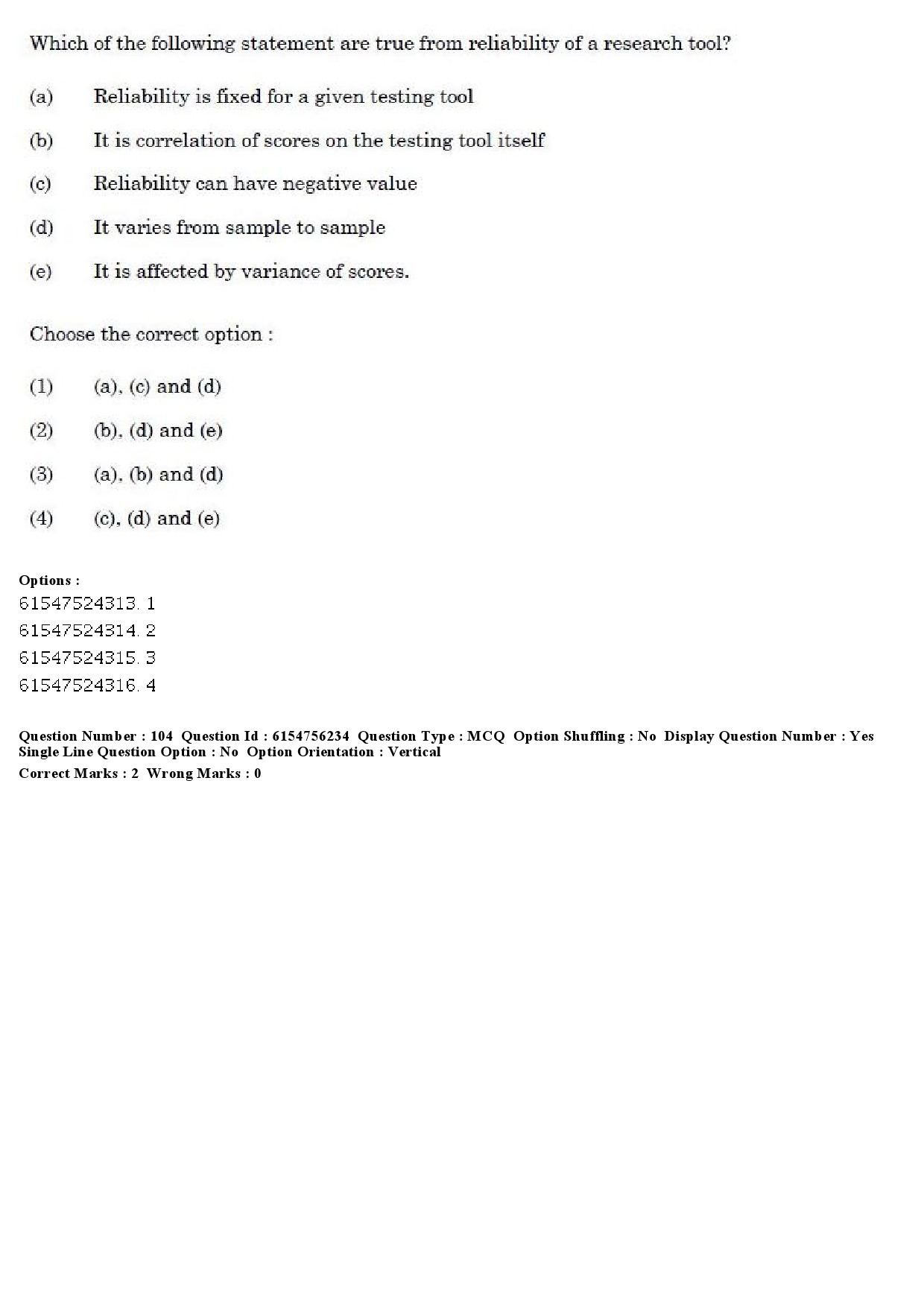 UGC NET Education Question Paper December 2019 99