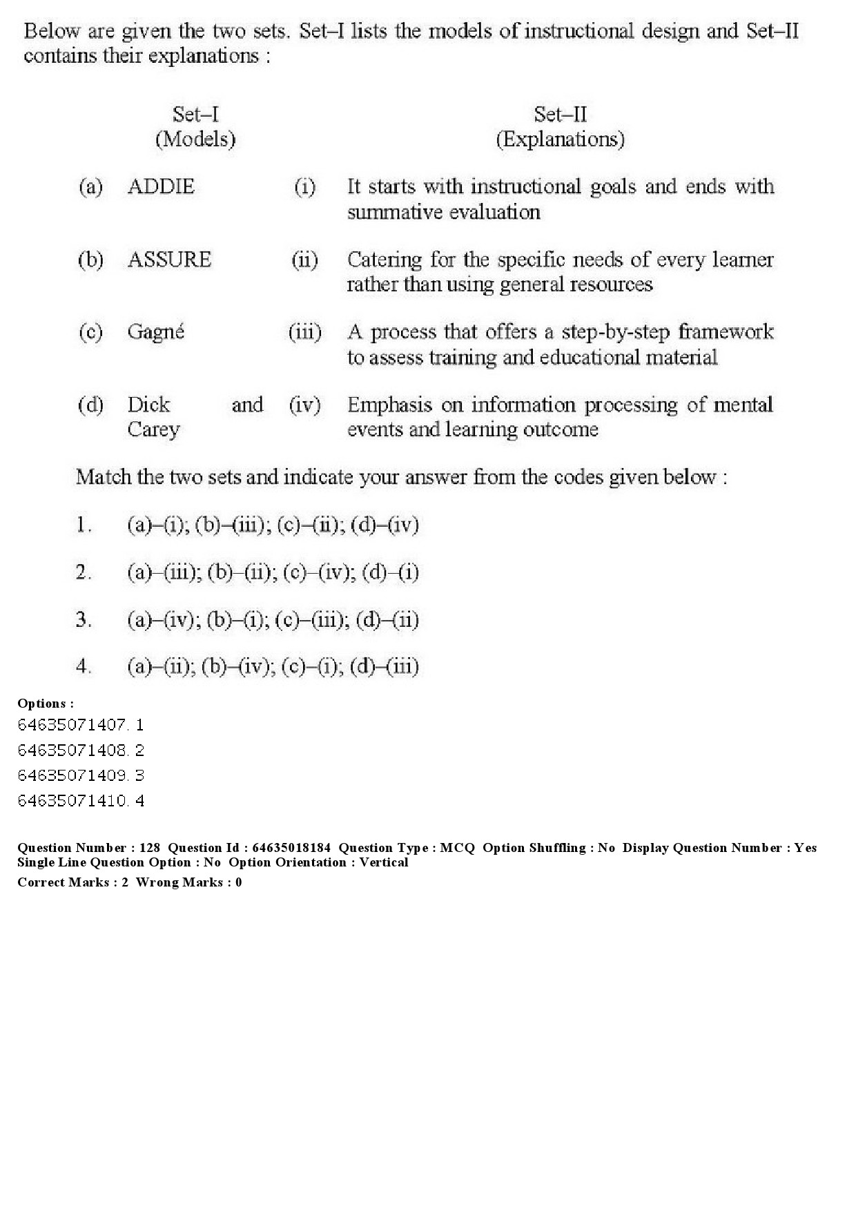 UGC NET Education Question Paper June 2019 130