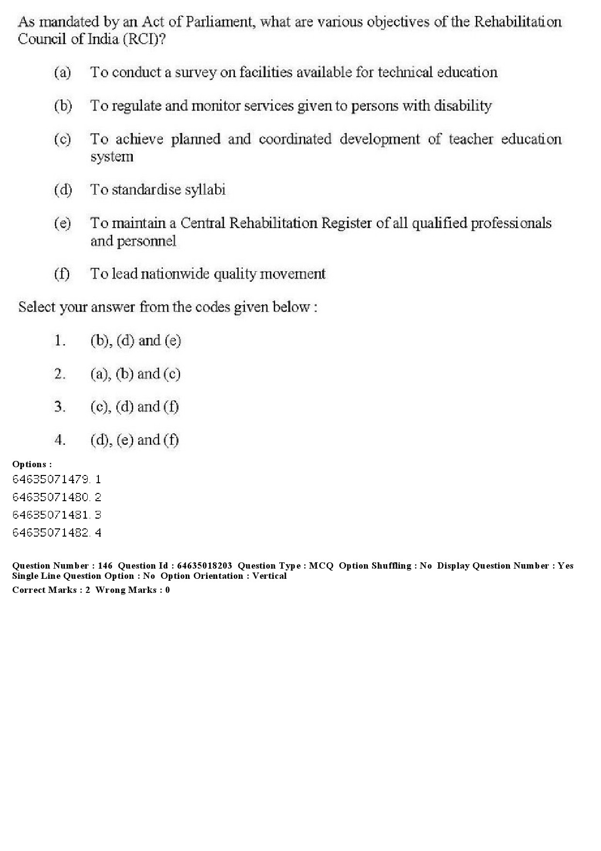 UGC NET Education Question Paper June 2019 152