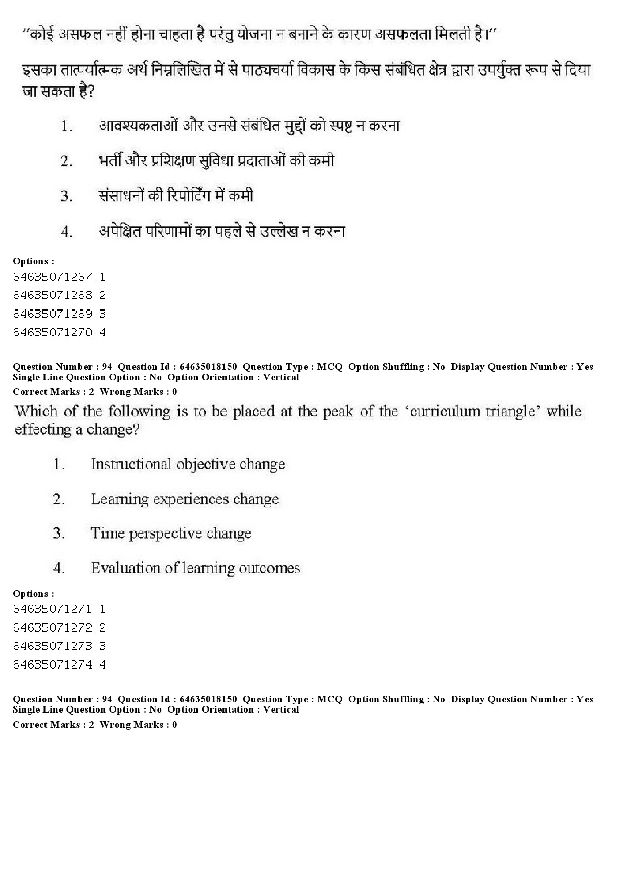 UGC NET Education Question Paper June 2019 93