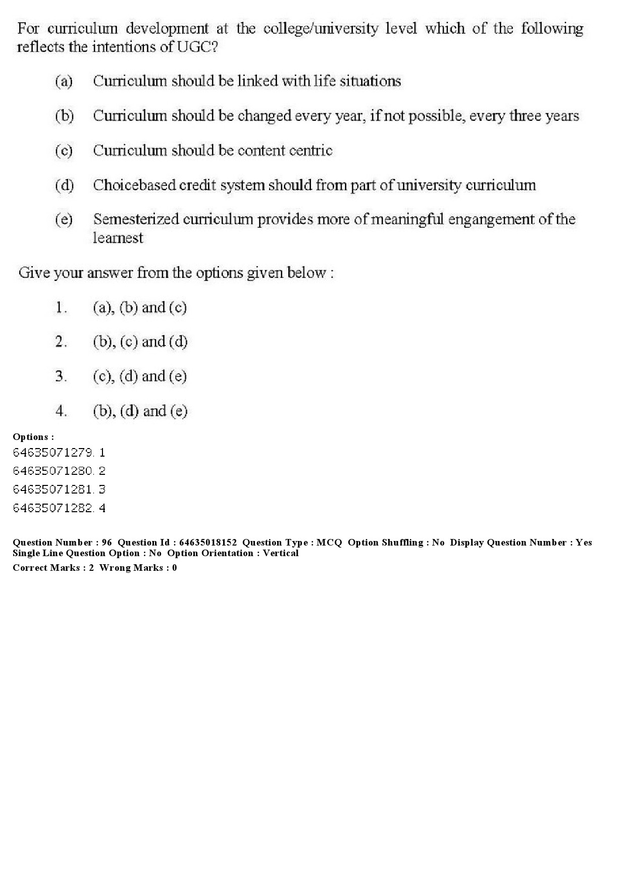 UGC NET Education Question Paper June 2019 96