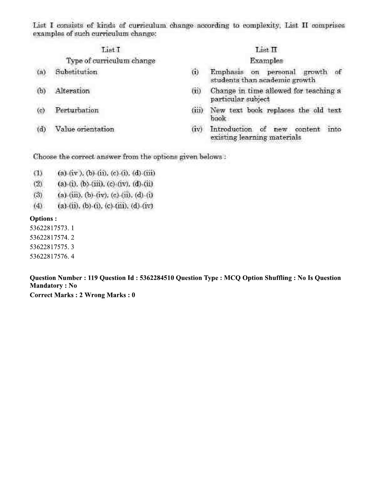 UGC NET Education Question Paper September 2020 132