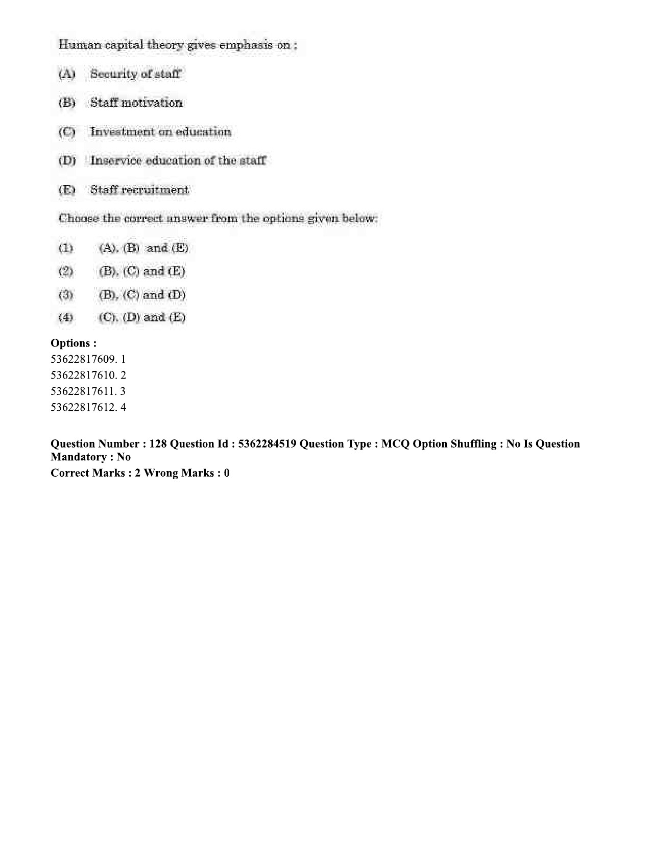 UGC NET Education Question Paper September 2020 149