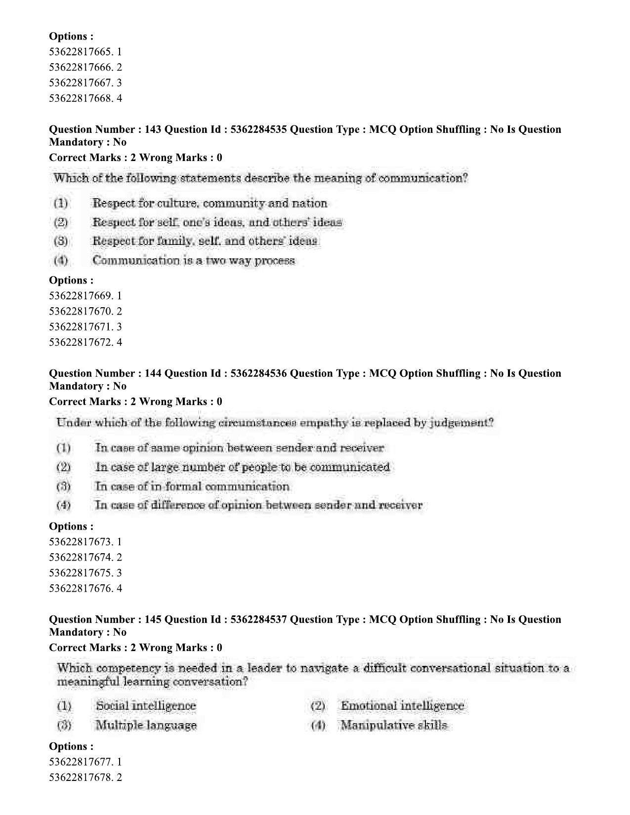 UGC NET Education Question Paper September 2020 172