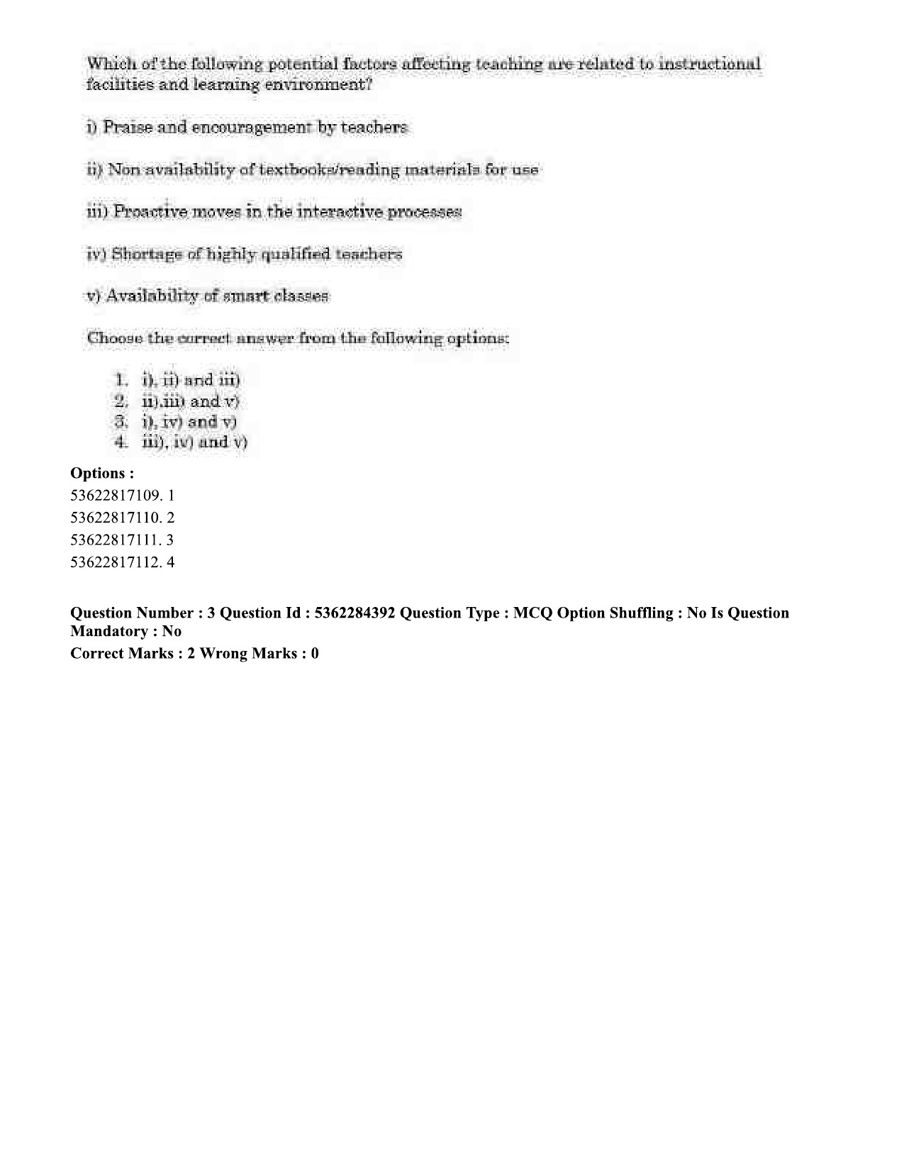 UGC NET Education Question Paper September 2020 5