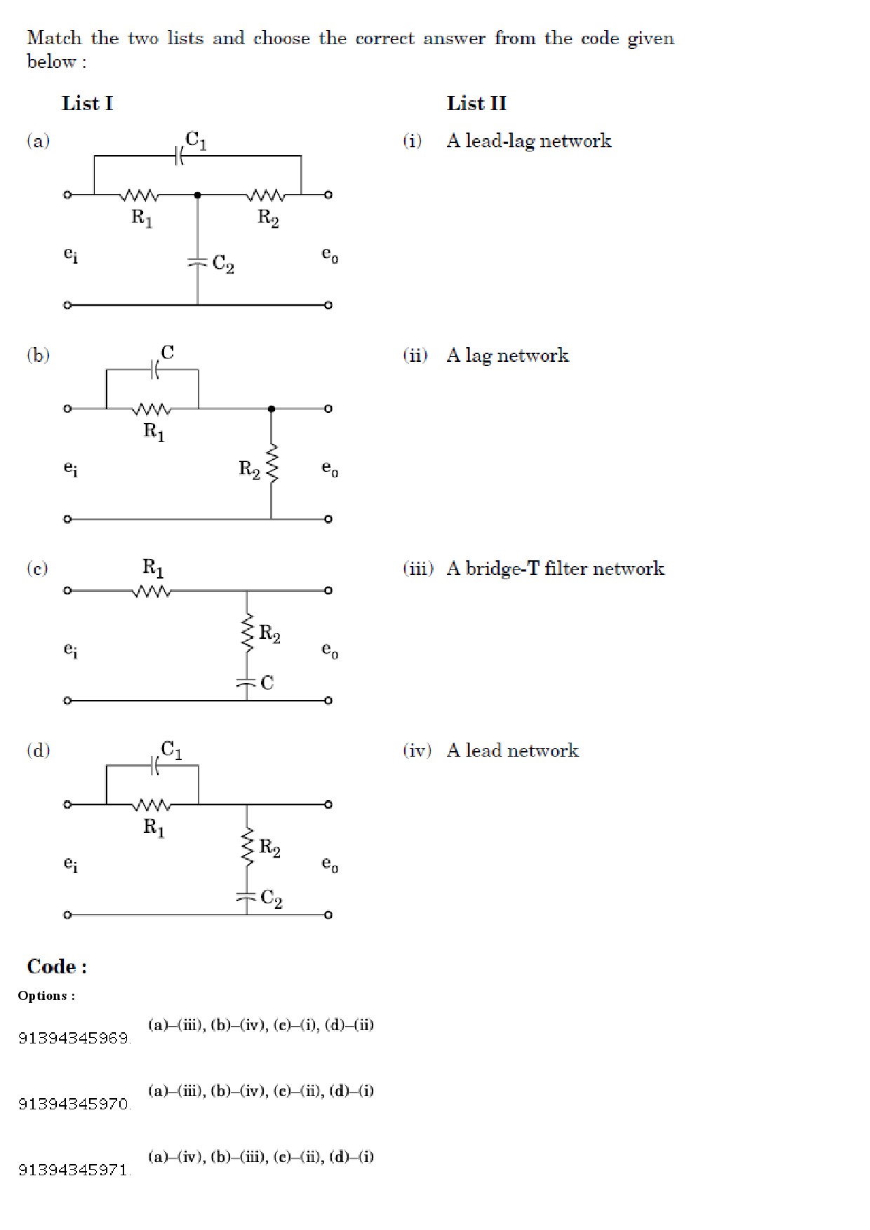 UGC NET Electronic Science Question Paper December 2018 101