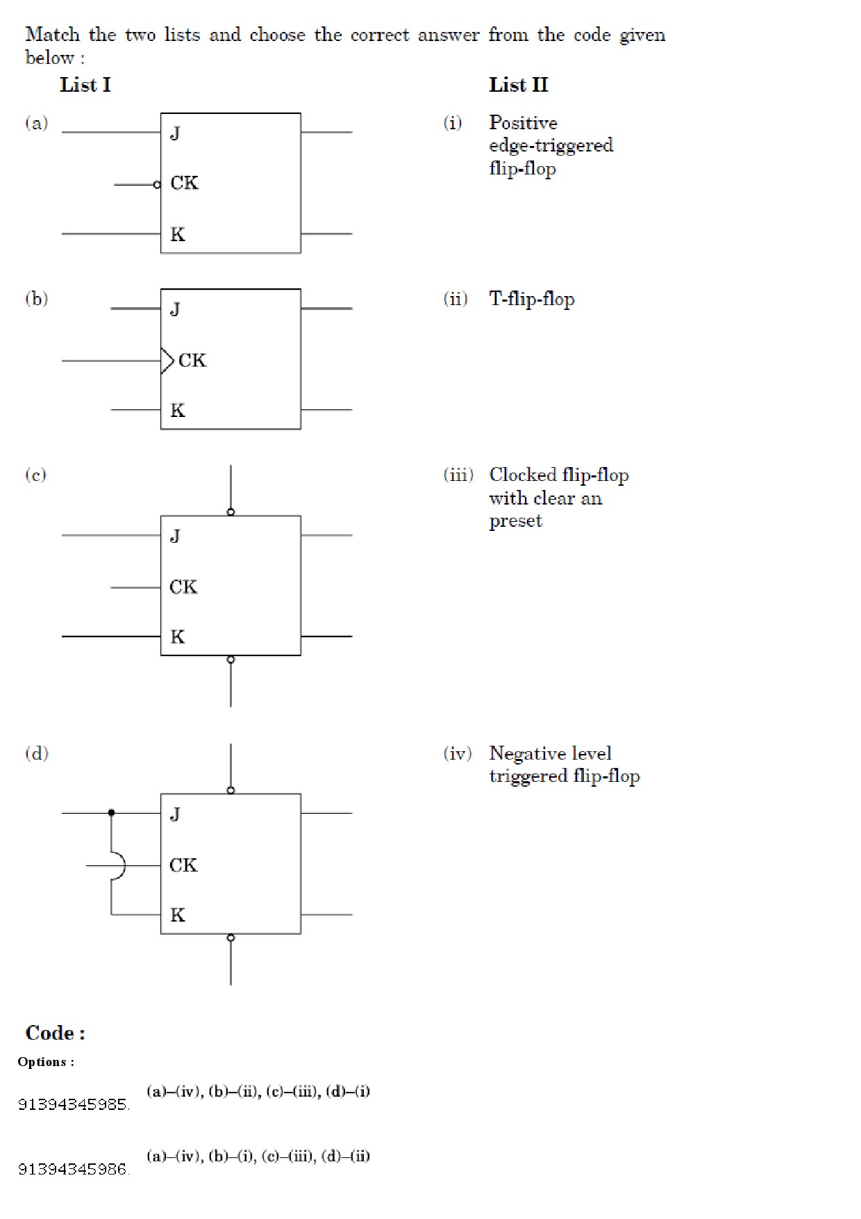 UGC NET Electronic Science Question Paper December 2018 107