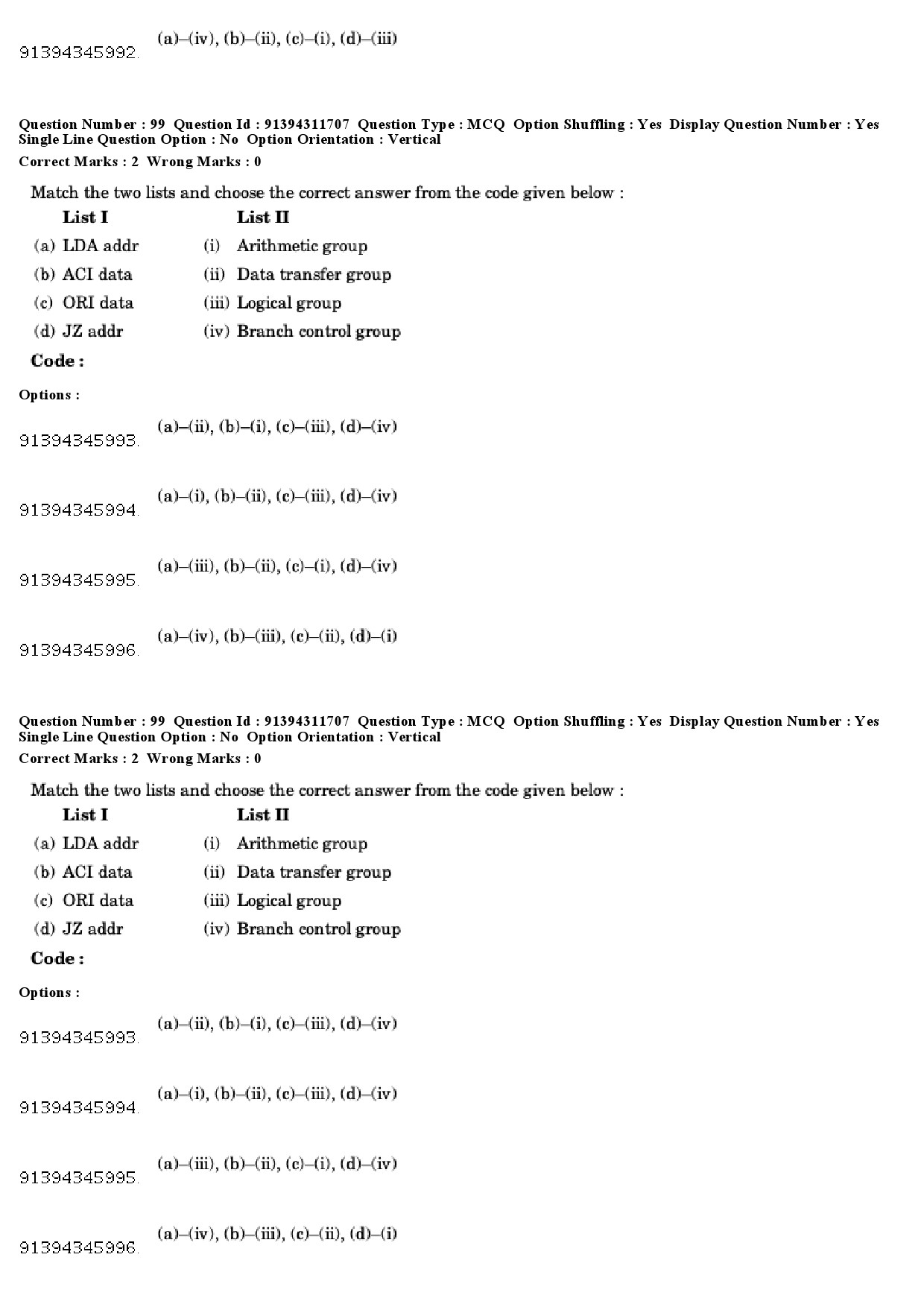 UGC NET Electronic Science Question Paper December 2018 111