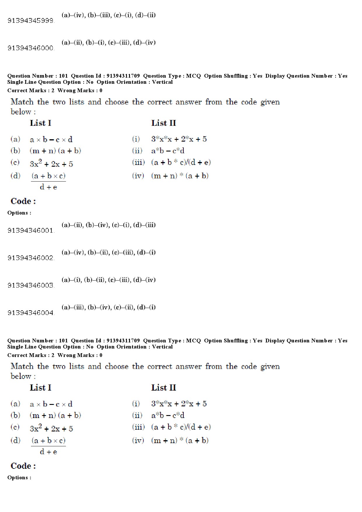 UGC NET Electronic Science Question Paper December 2018 113