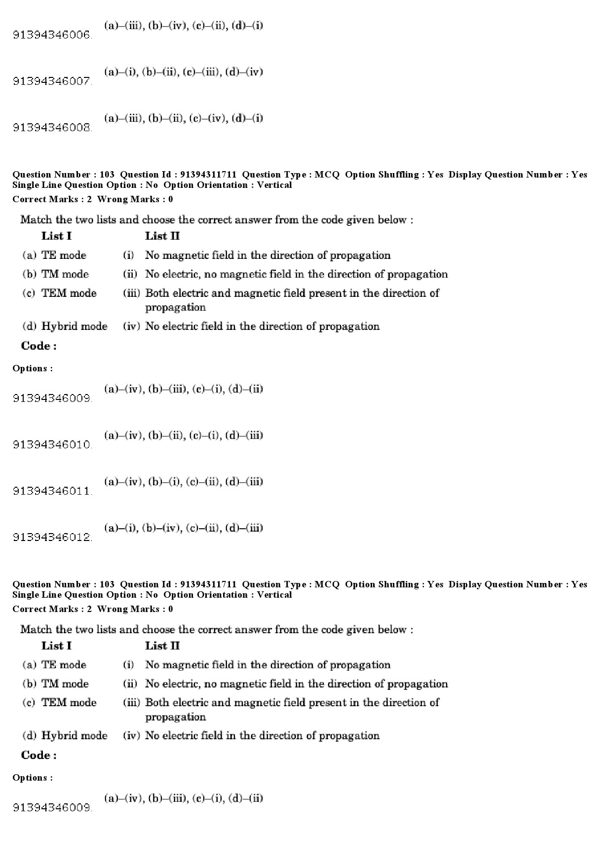 UGC NET Electronic Science Question Paper December 2018 115