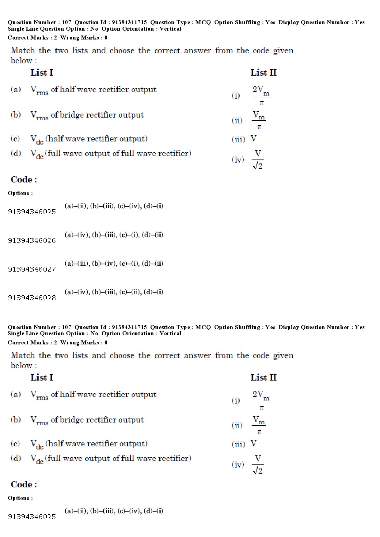 UGC NET Electronic Science Question Paper December 2018 119