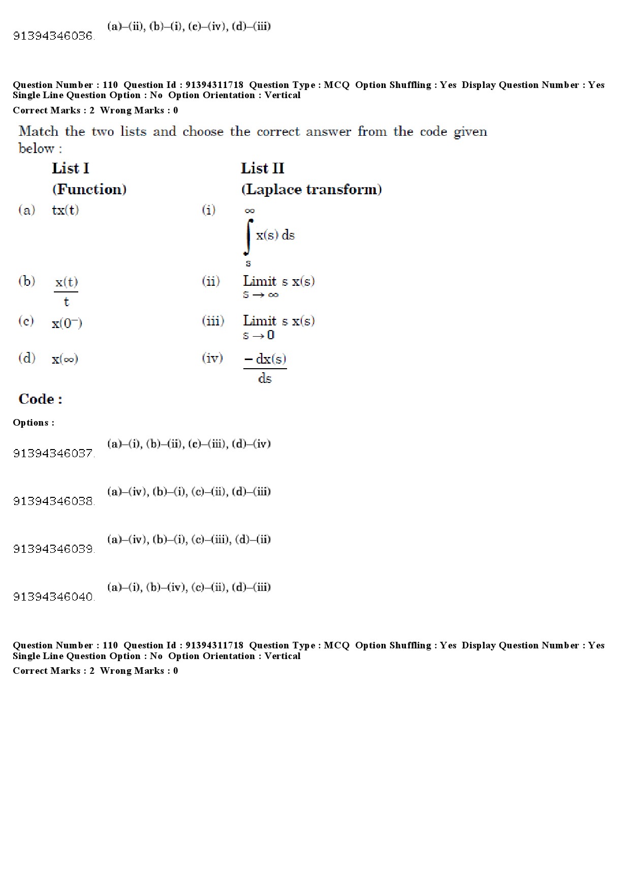 UGC NET Electronic Science Question Paper December 2018 124