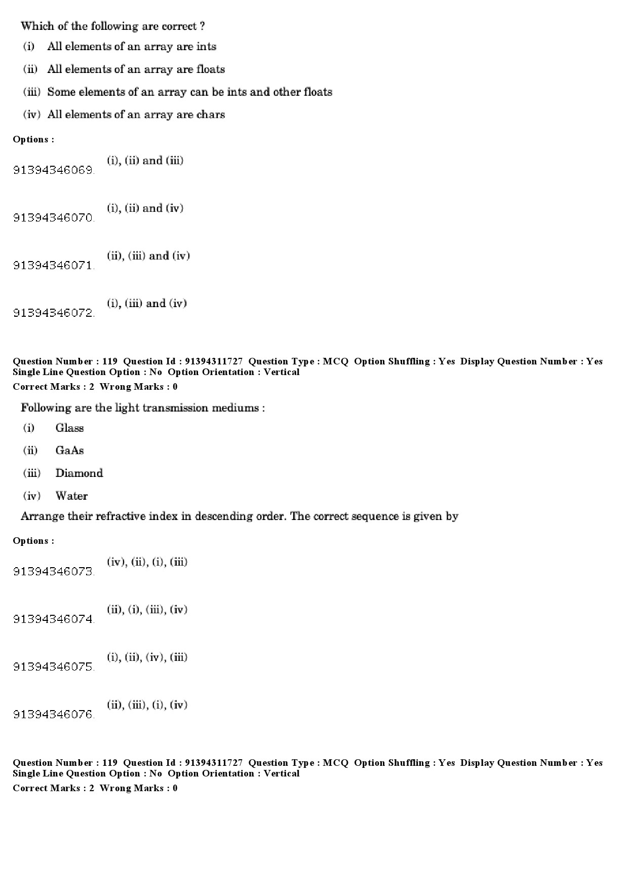 UGC NET Electronic Science Question Paper December 2018 134