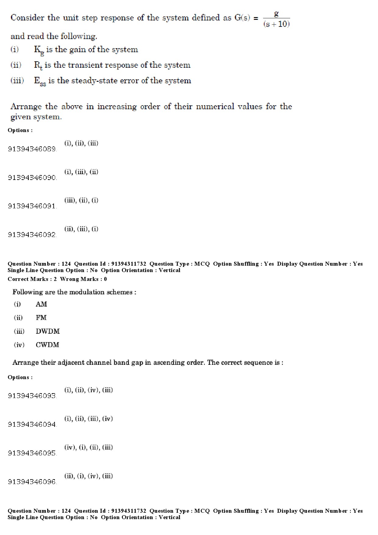 UGC NET Electronic Science Question Paper December 2018 139