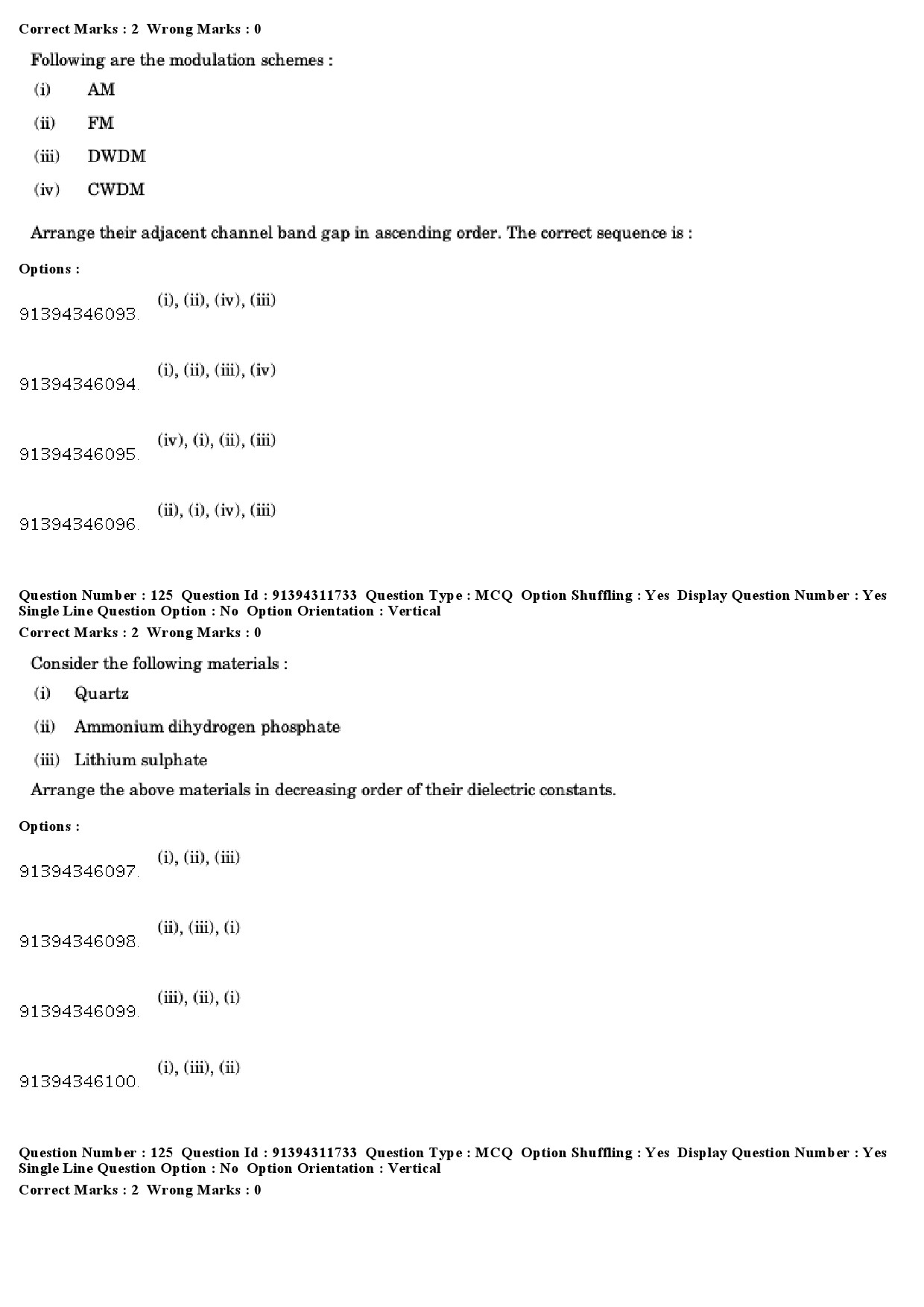 UGC NET Electronic Science Question Paper December 2018 140