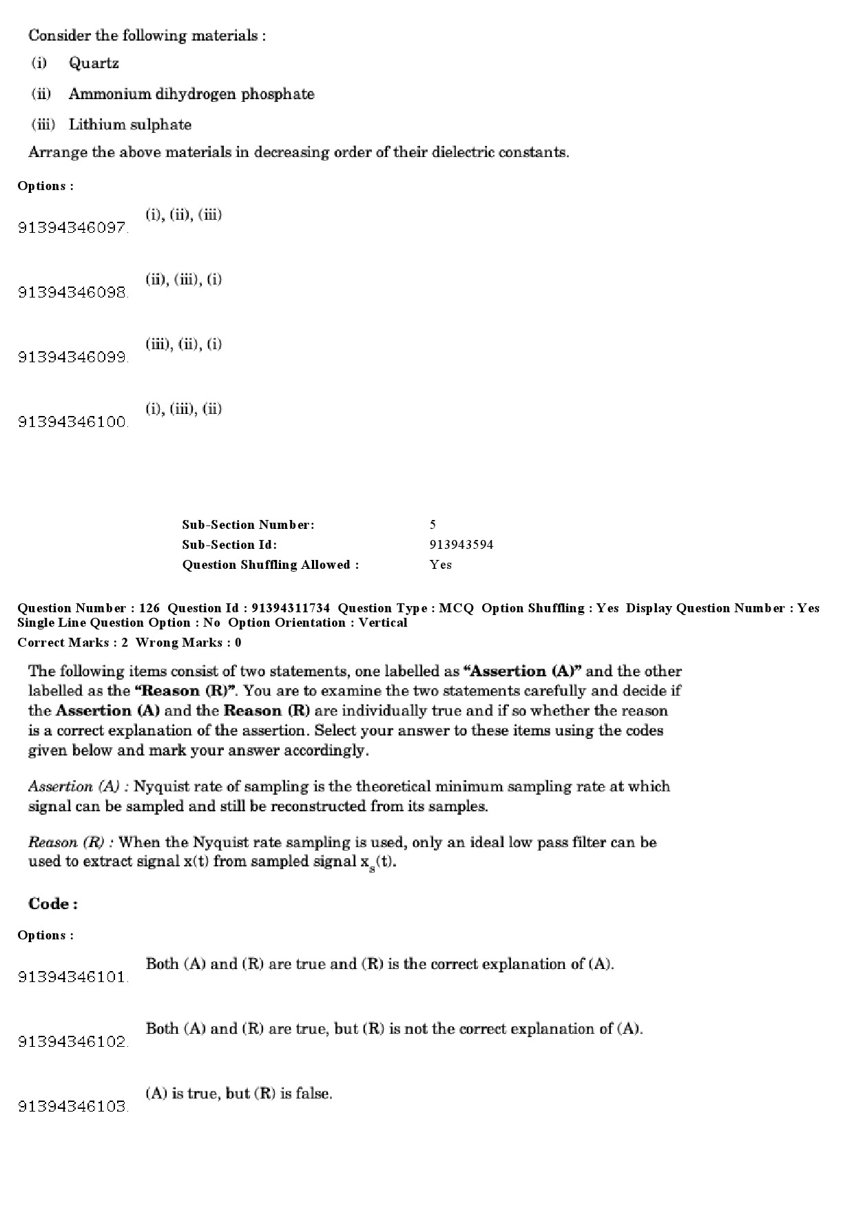 UGC NET Electronic Science Question Paper December 2018 141