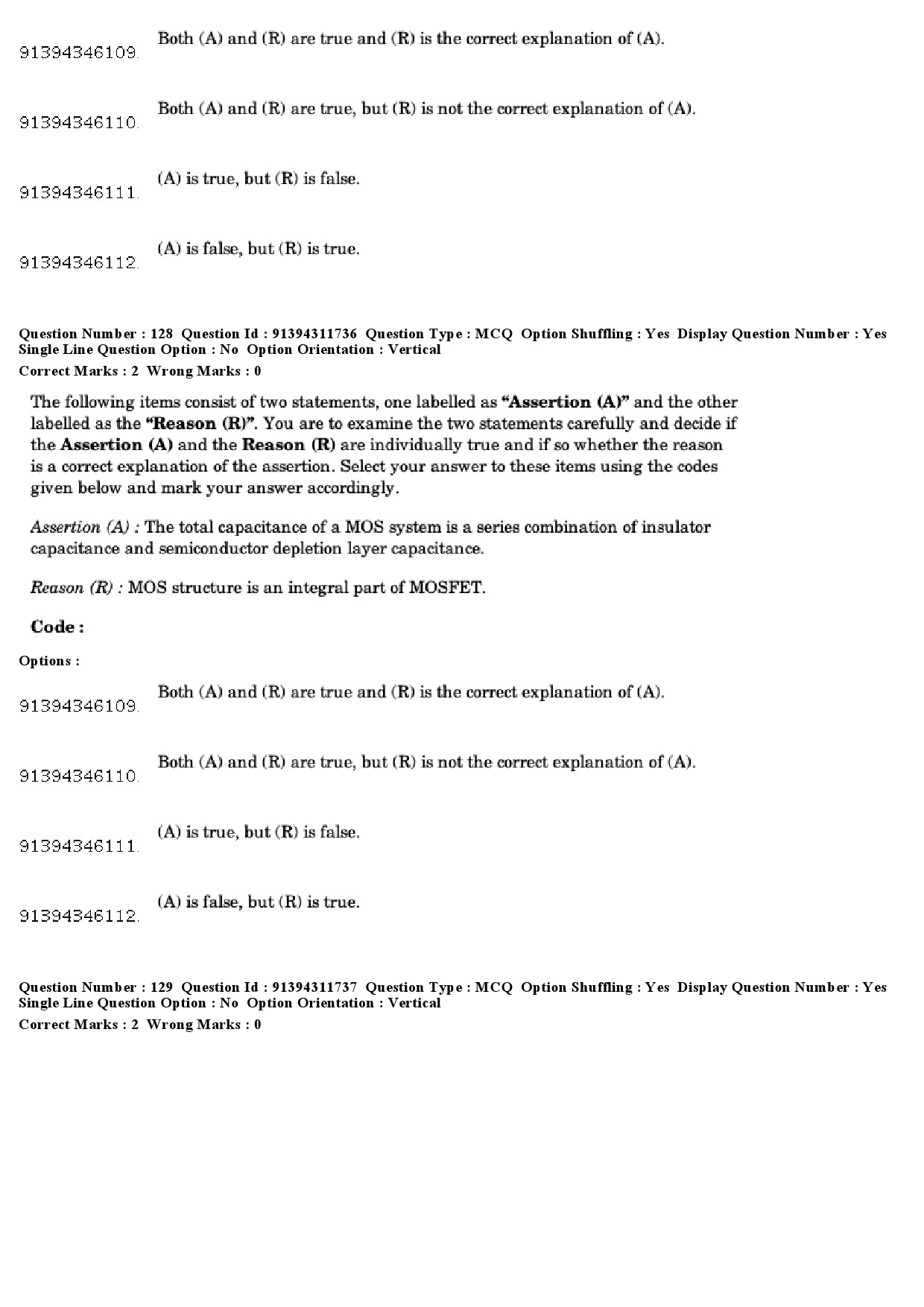 UGC NET Electronic Science Question Paper December 2018 144