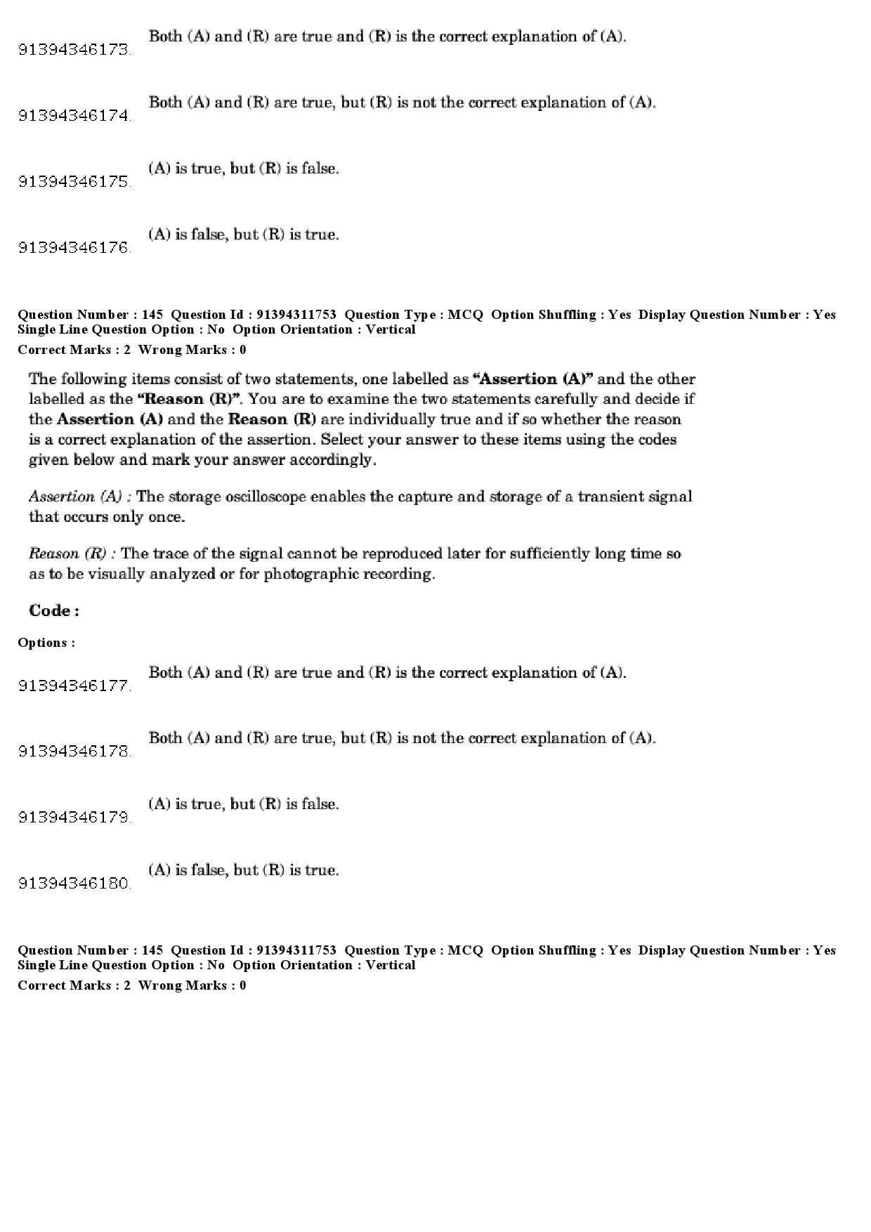 UGC NET Electronic Science Question Paper December 2018 163