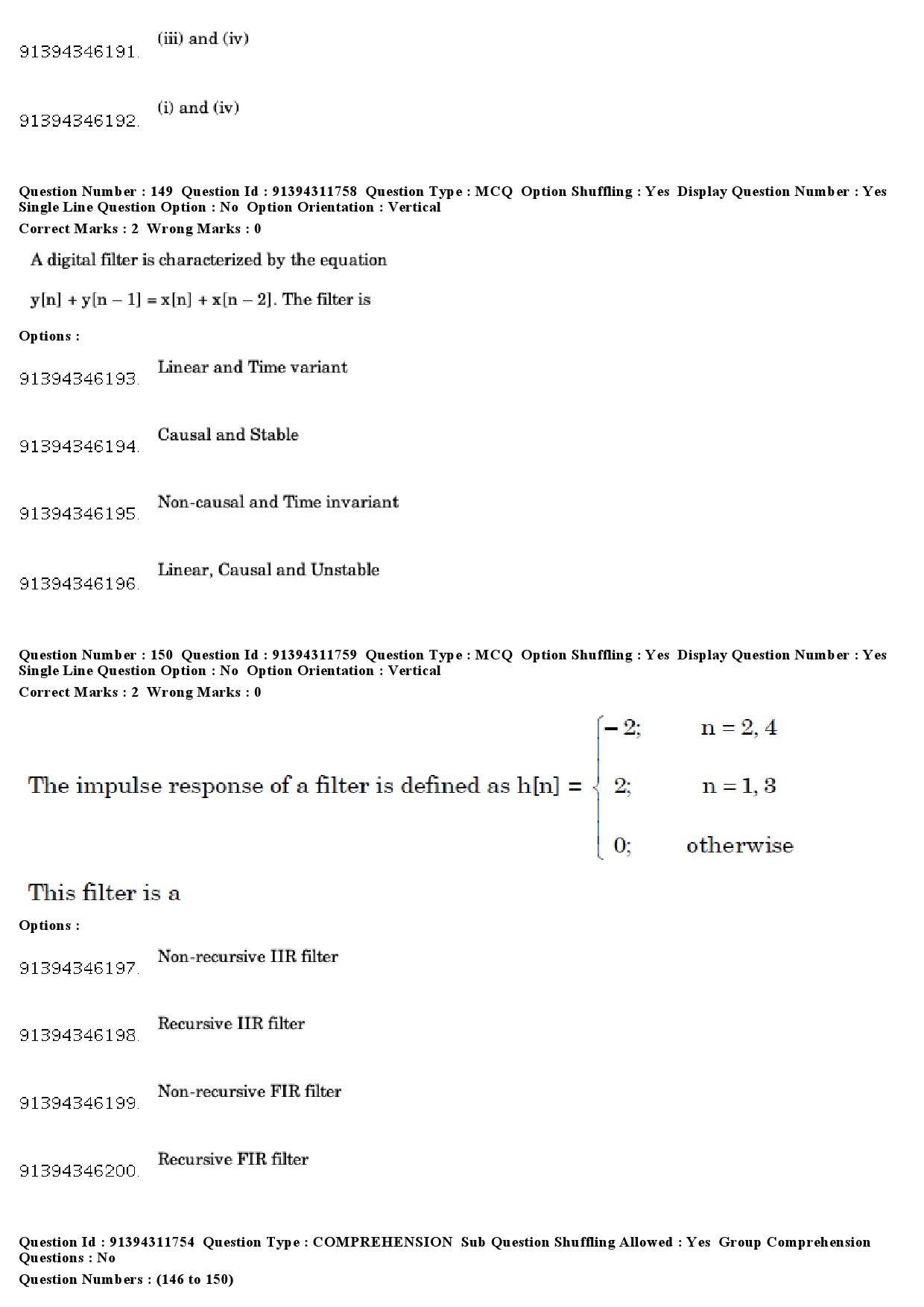 UGC NET Electronic Science Question Paper December 2018 166