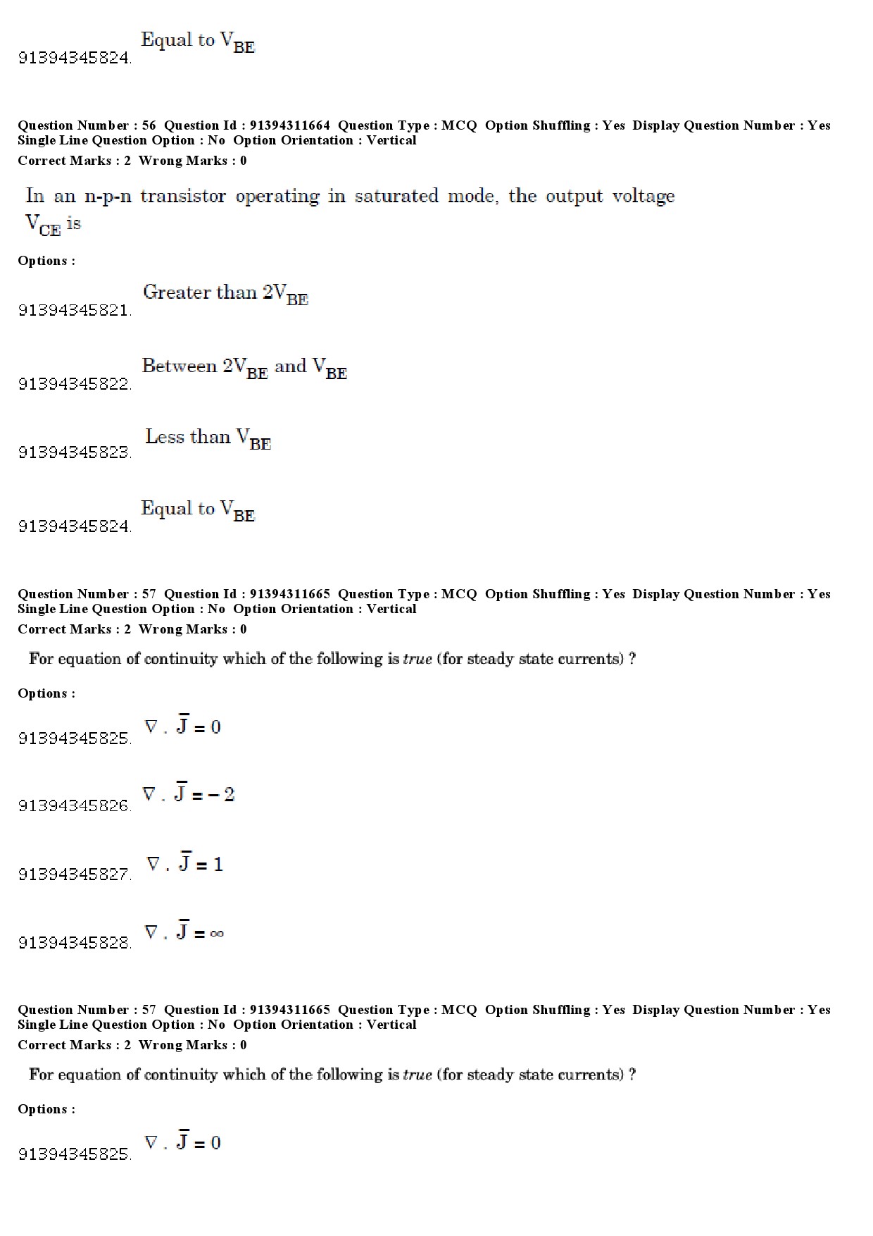 UGC NET Electronic Science Question Paper December 2018 53