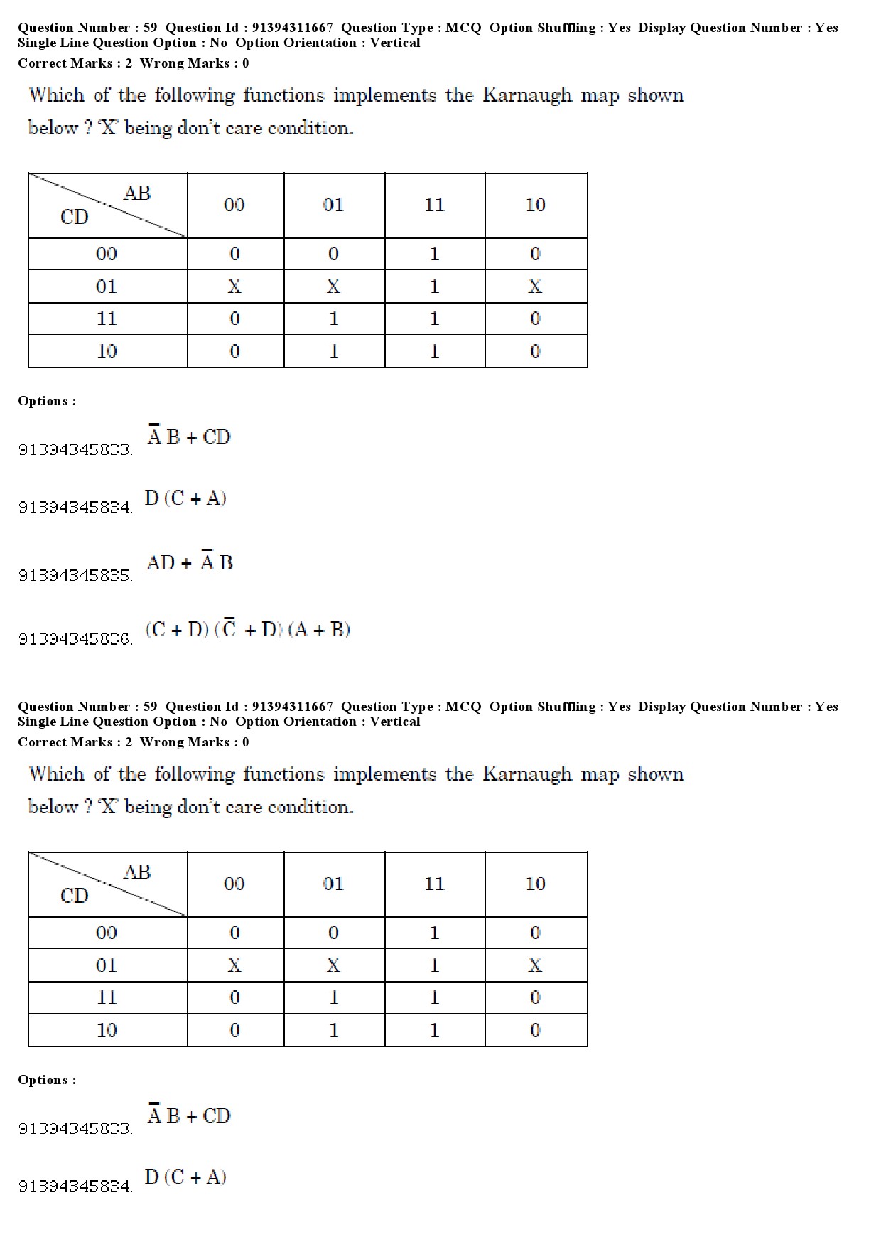 UGC NET Electronic Science Question Paper December 2018 55