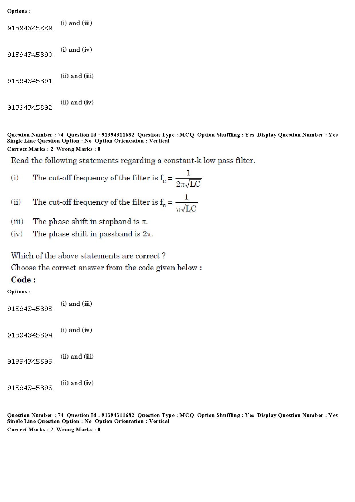 UGC NET Electronic Science Question Paper December 2018 71