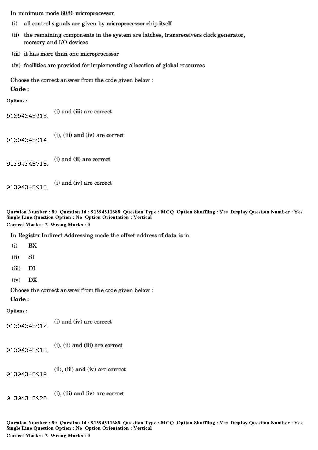 UGC NET Electronic Science Question Paper December 2018 83