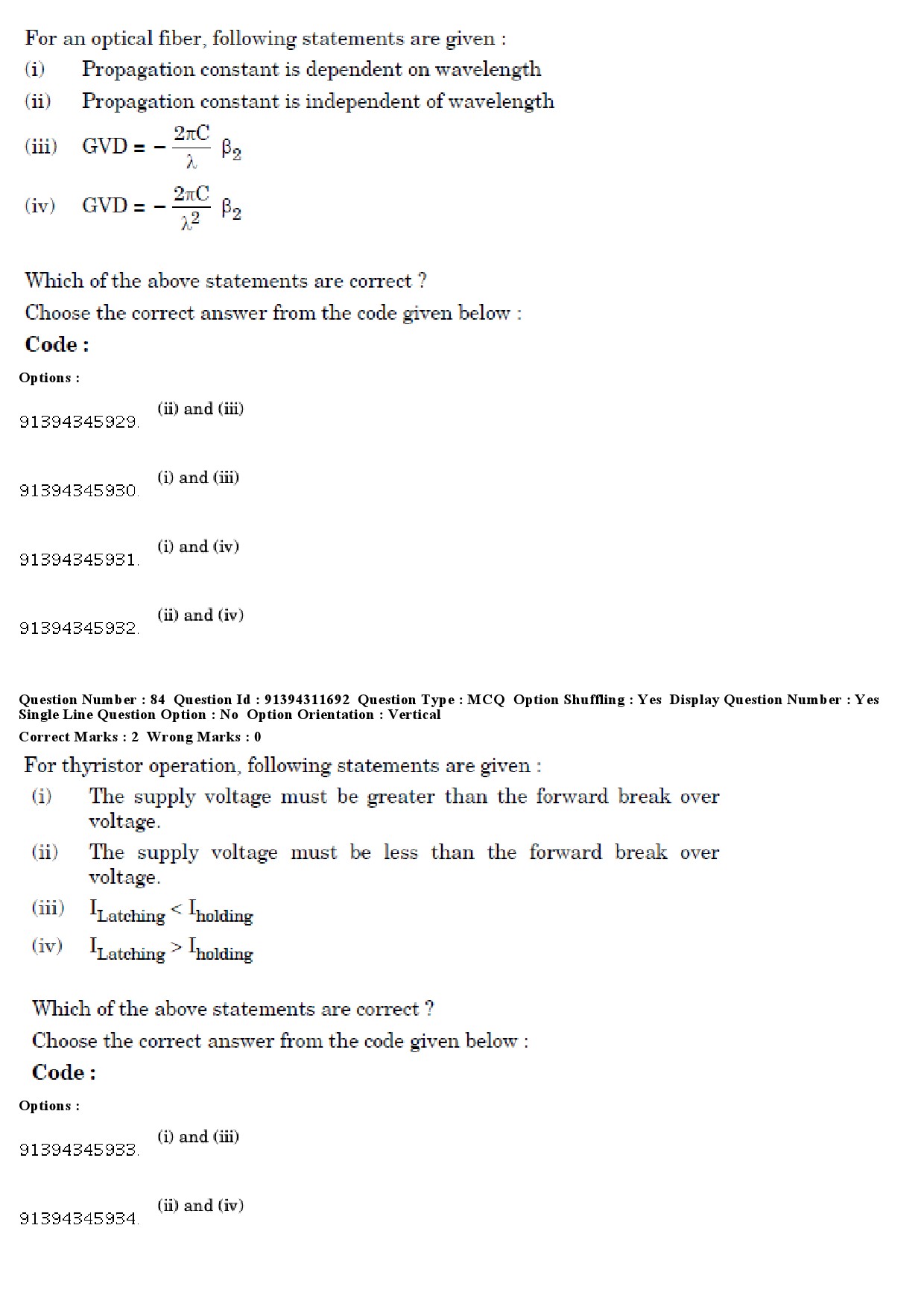 UGC NET Electronic Science Question Paper December 2018 89