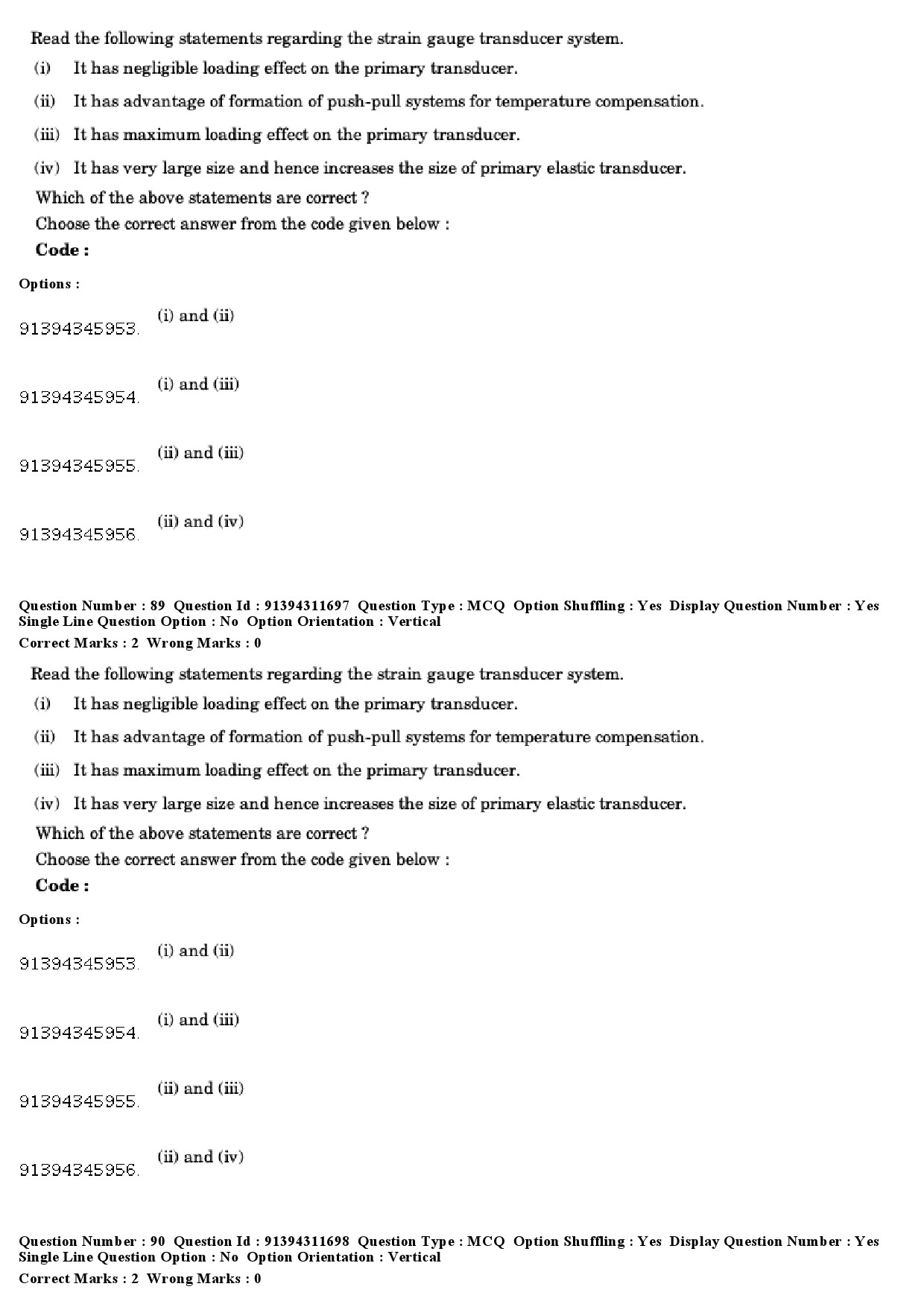 UGC NET Electronic Science Question Paper December 2018 96