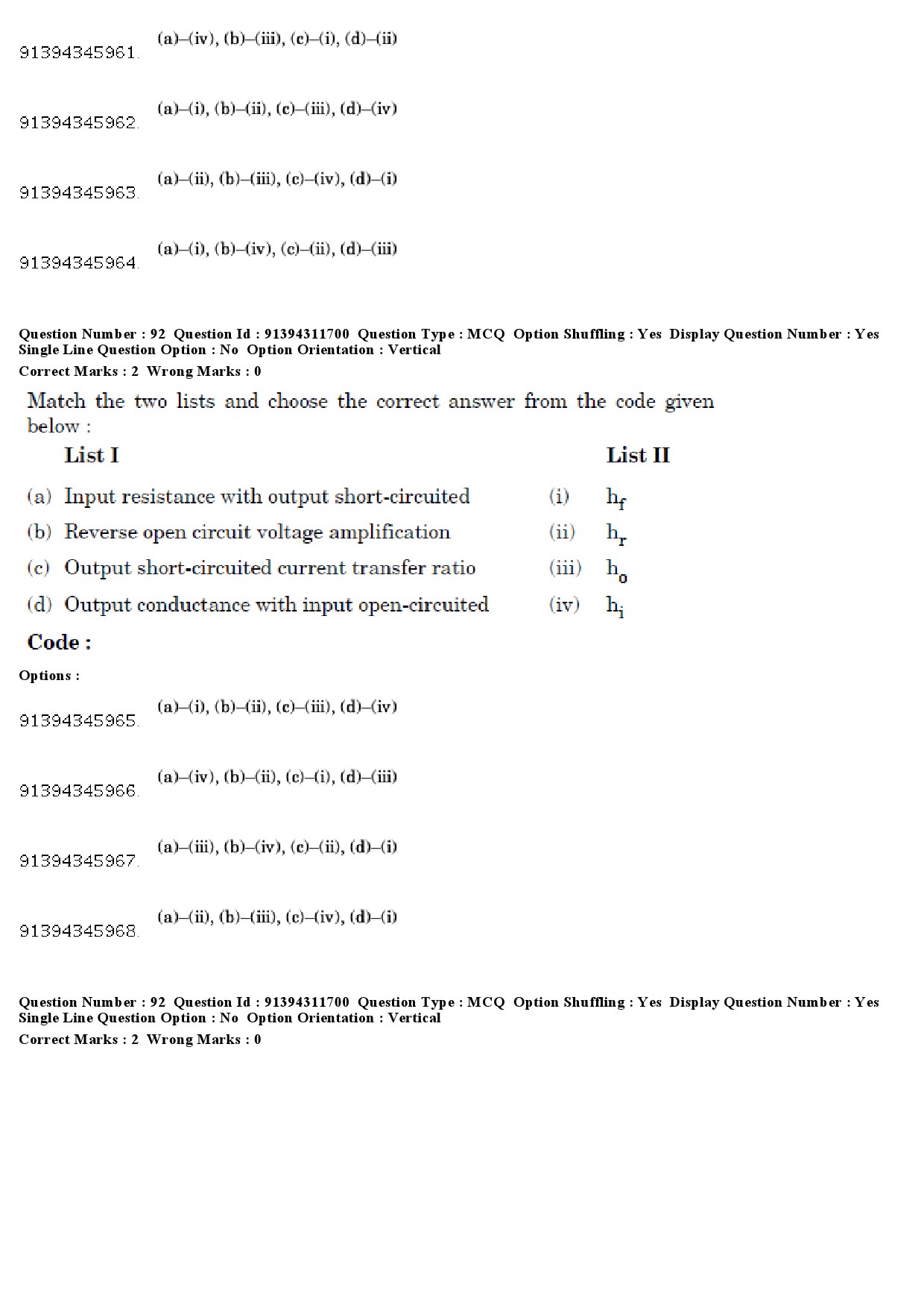 UGC NET Electronic Science Question Paper December 2018 99