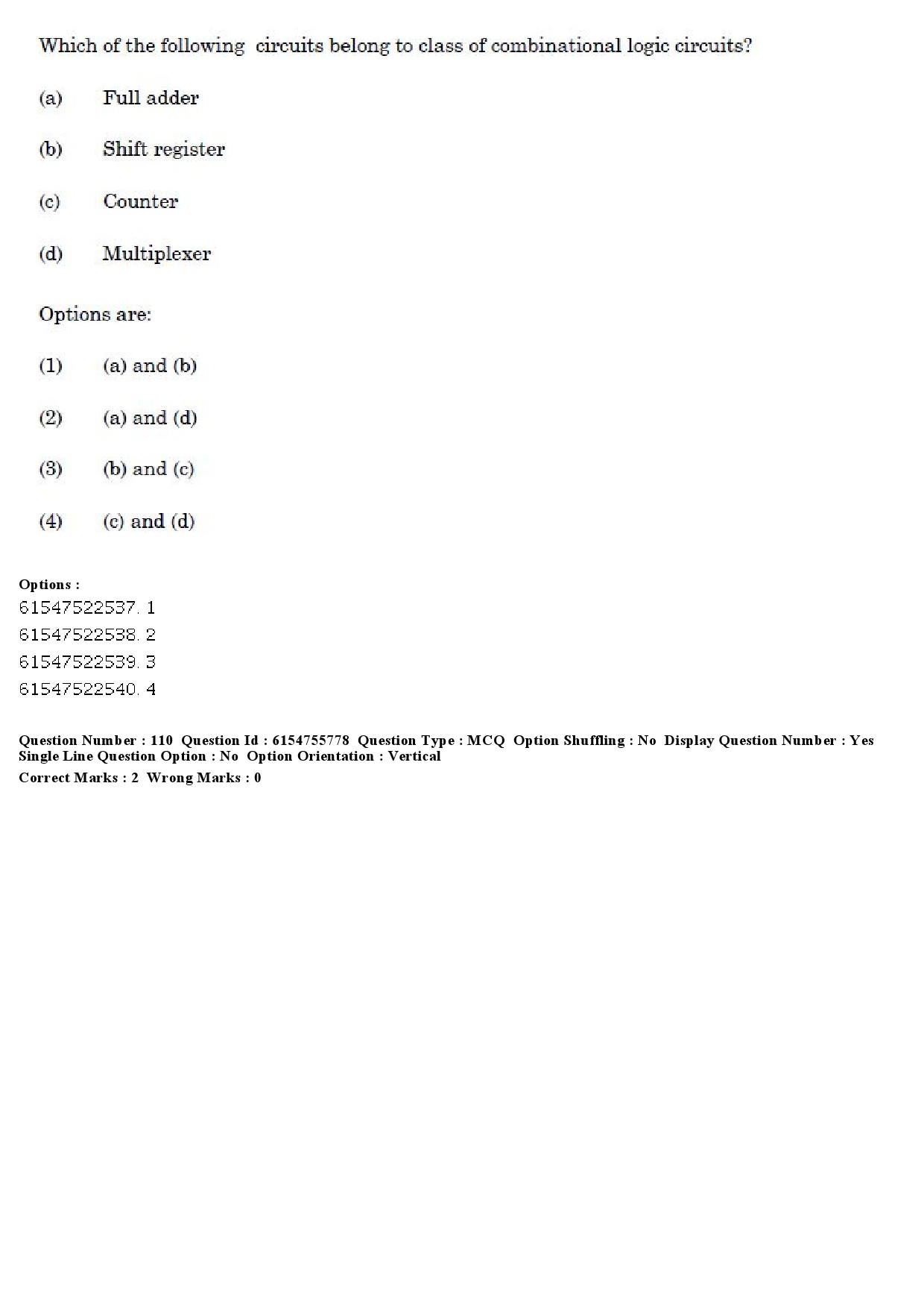 UGC NET Electronic Science Question Paper December 2019 105