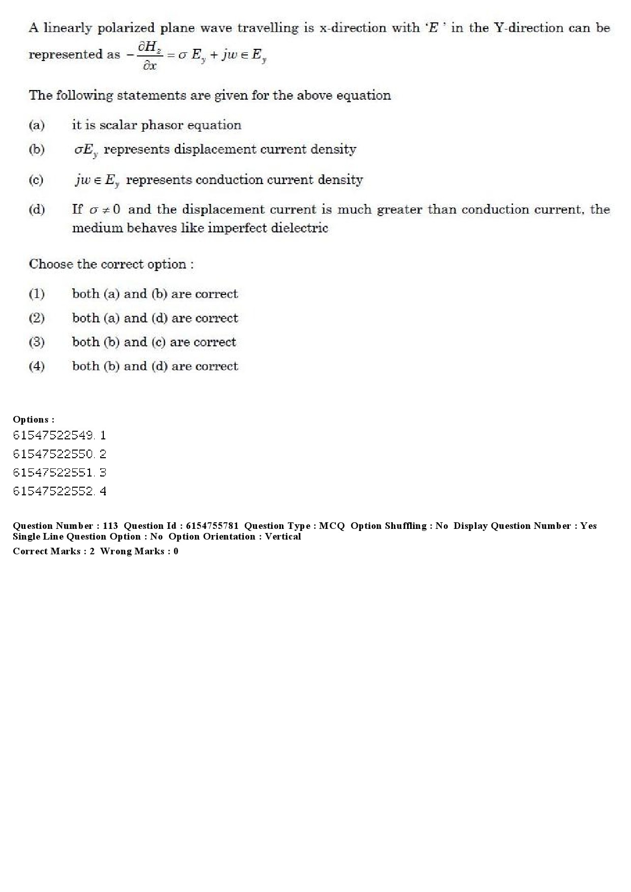 UGC NET Electronic Science Question Paper December 2019 110