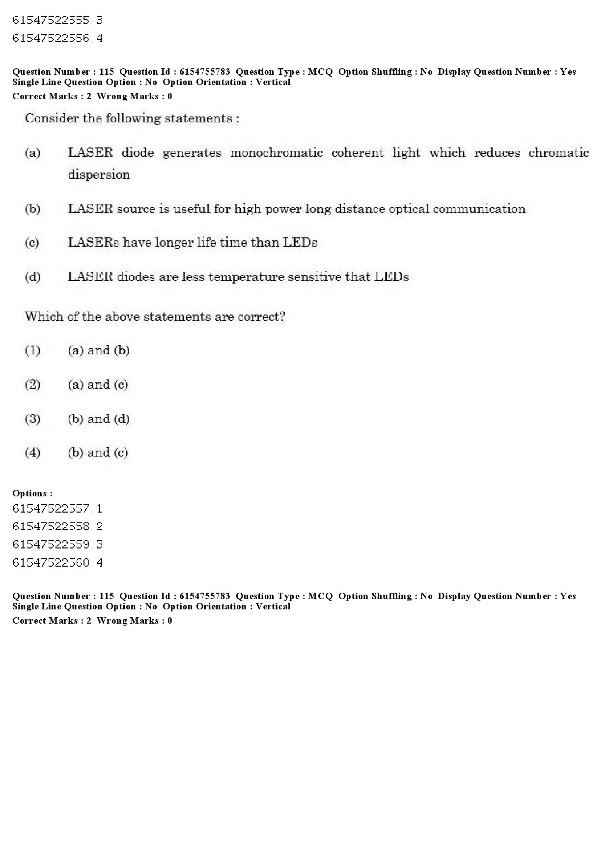 UGC NET Electronic Science Question Paper December 2019 113