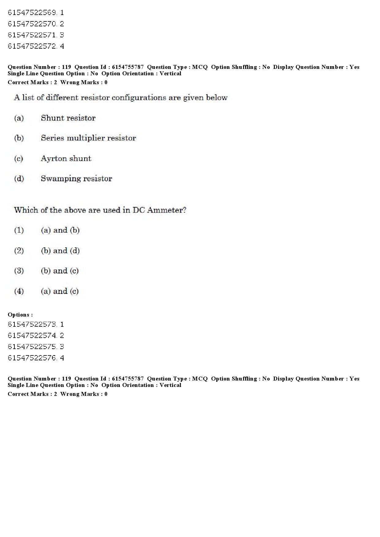 UGC NET Electronic Science Question Paper December 2019 119