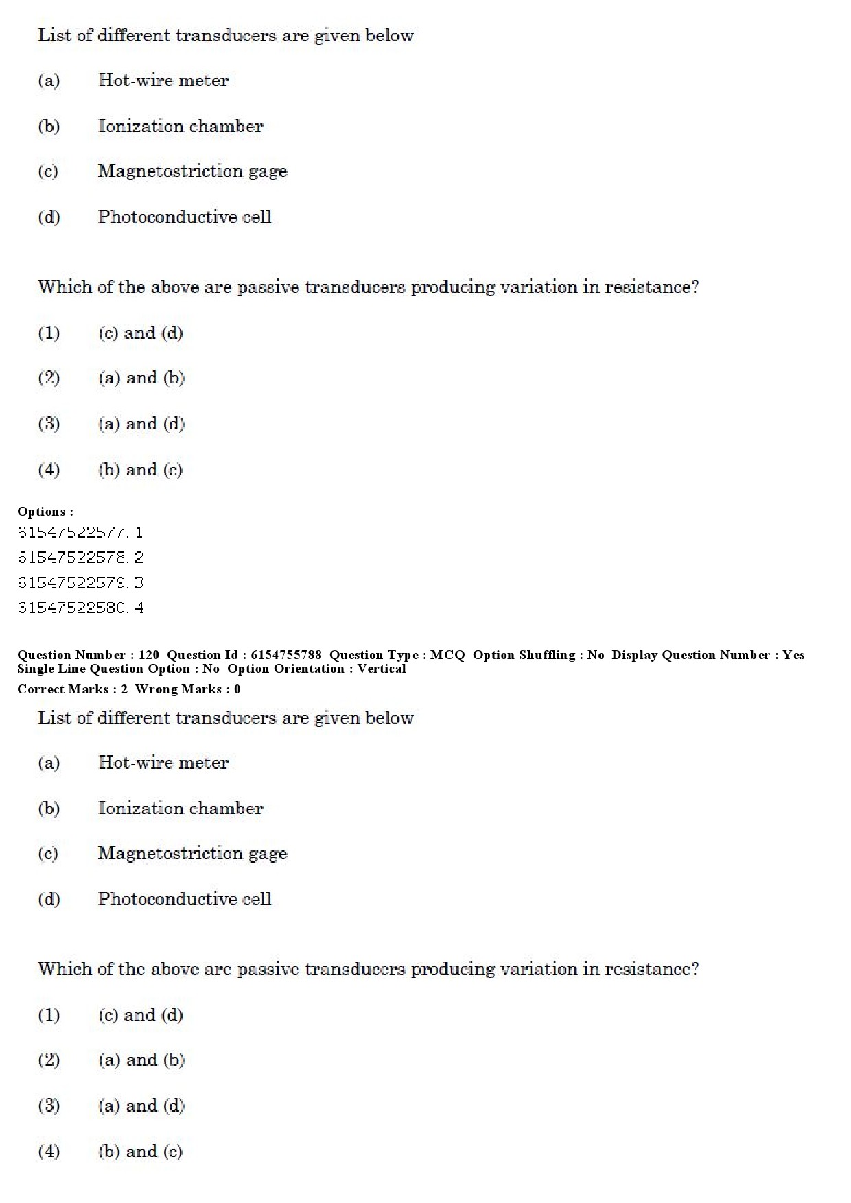 UGC NET Electronic Science Question Paper December 2019 121