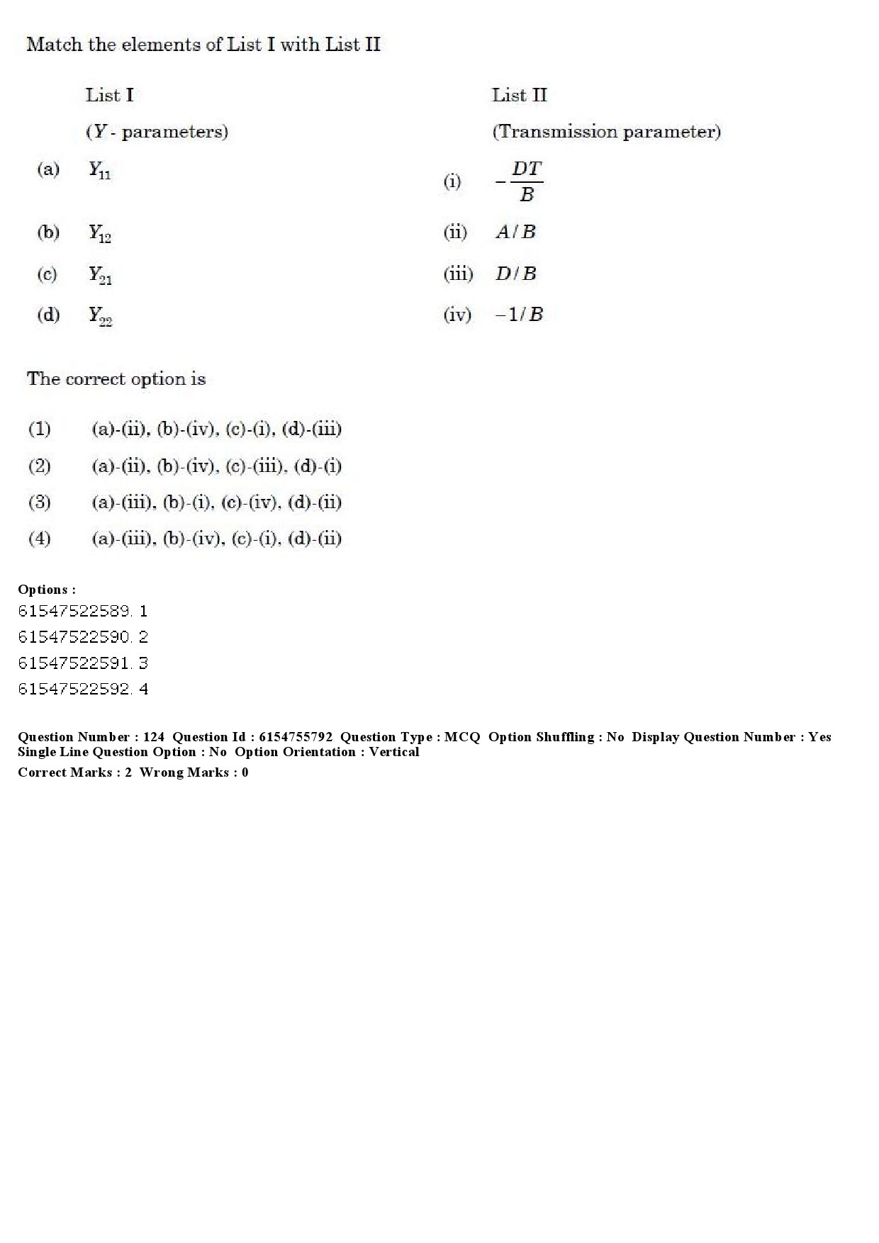 UGC NET Electronic Science Question Paper December 2019 126