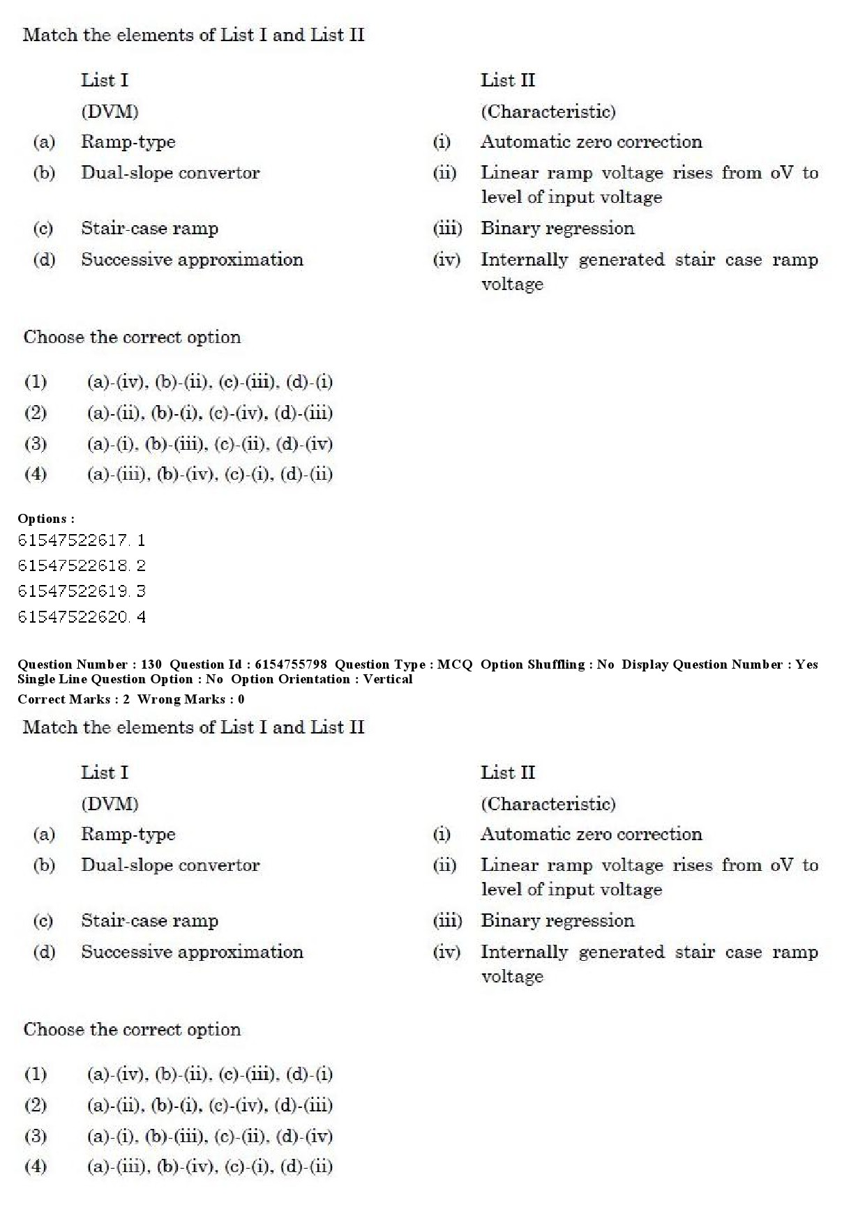 UGC NET Electronic Science Question Paper December 2019 138