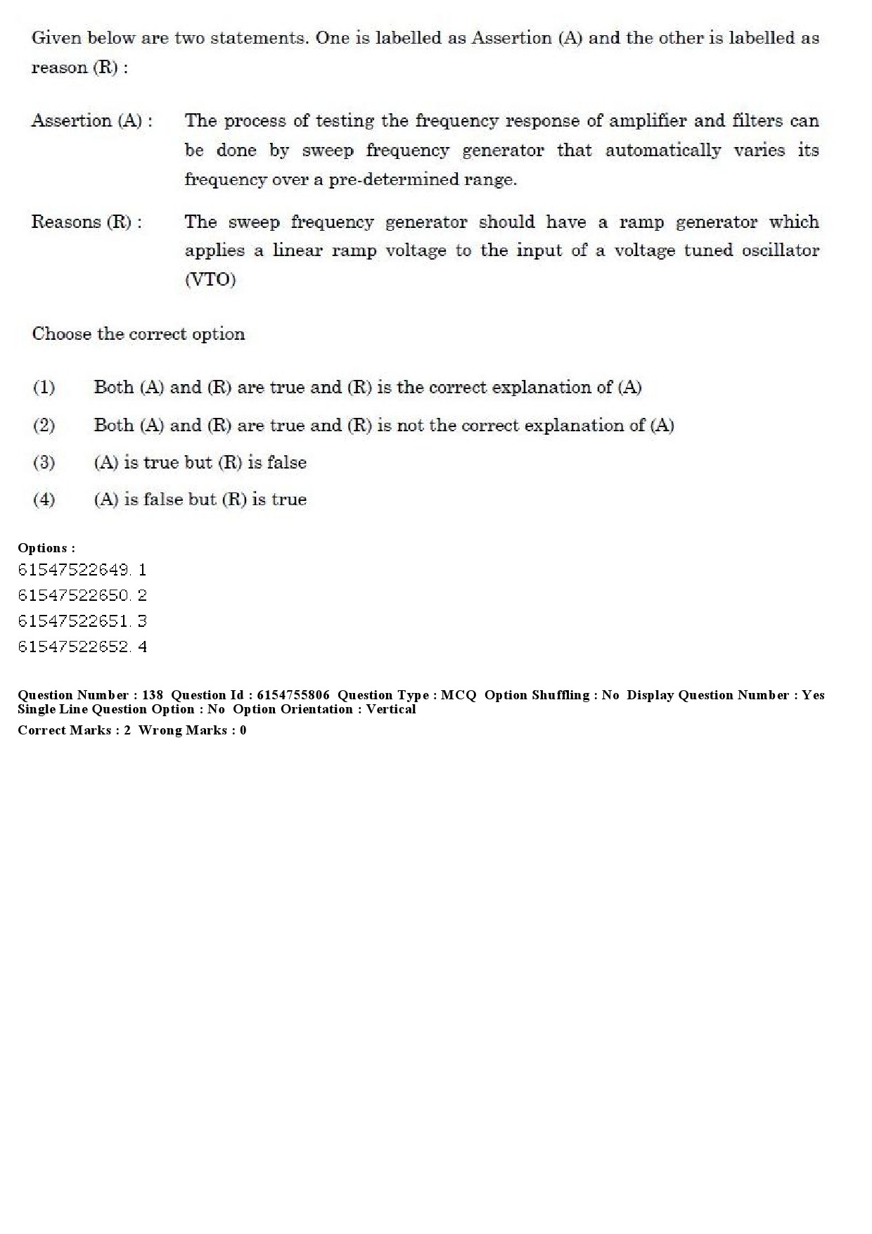 UGC NET Electronic Science Question Paper December 2019 150