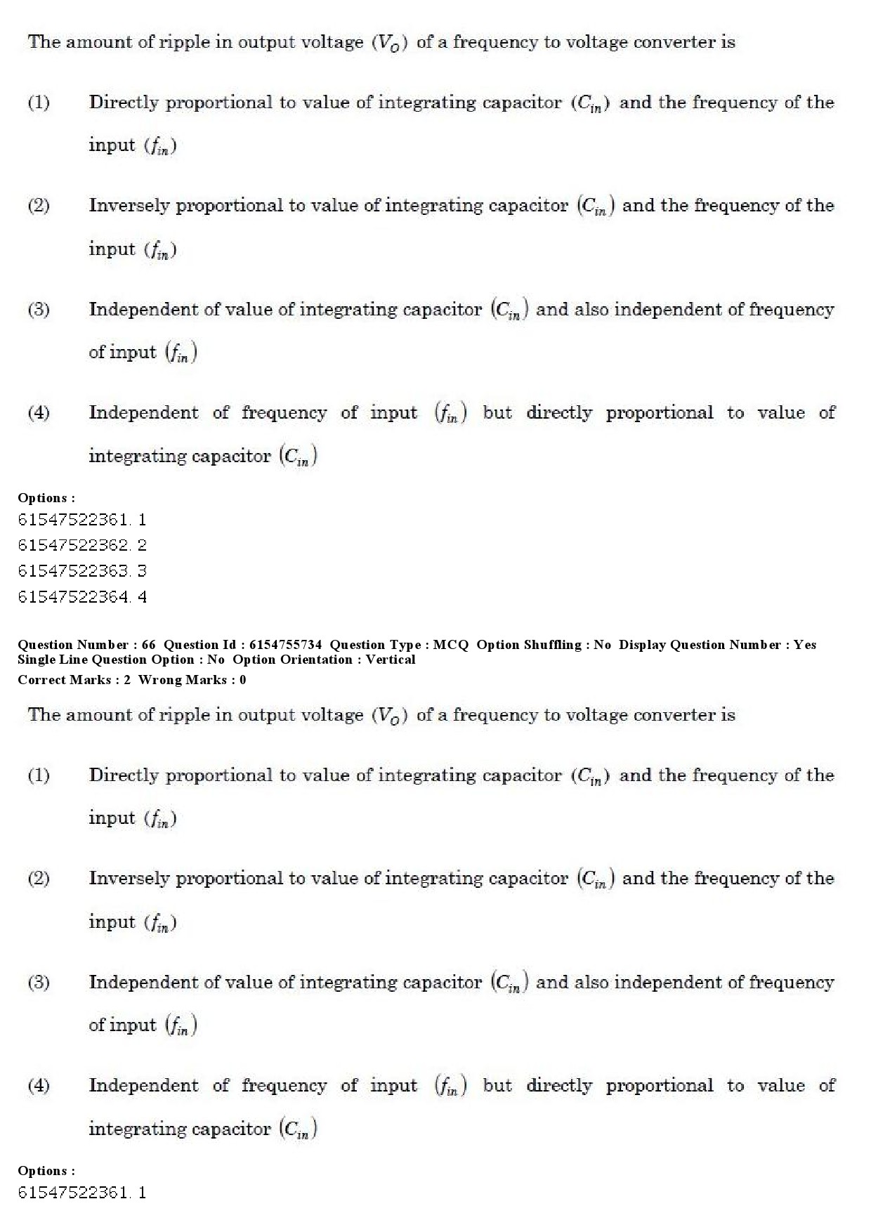 UGC NET Electronic Science Question Paper December 2019 58