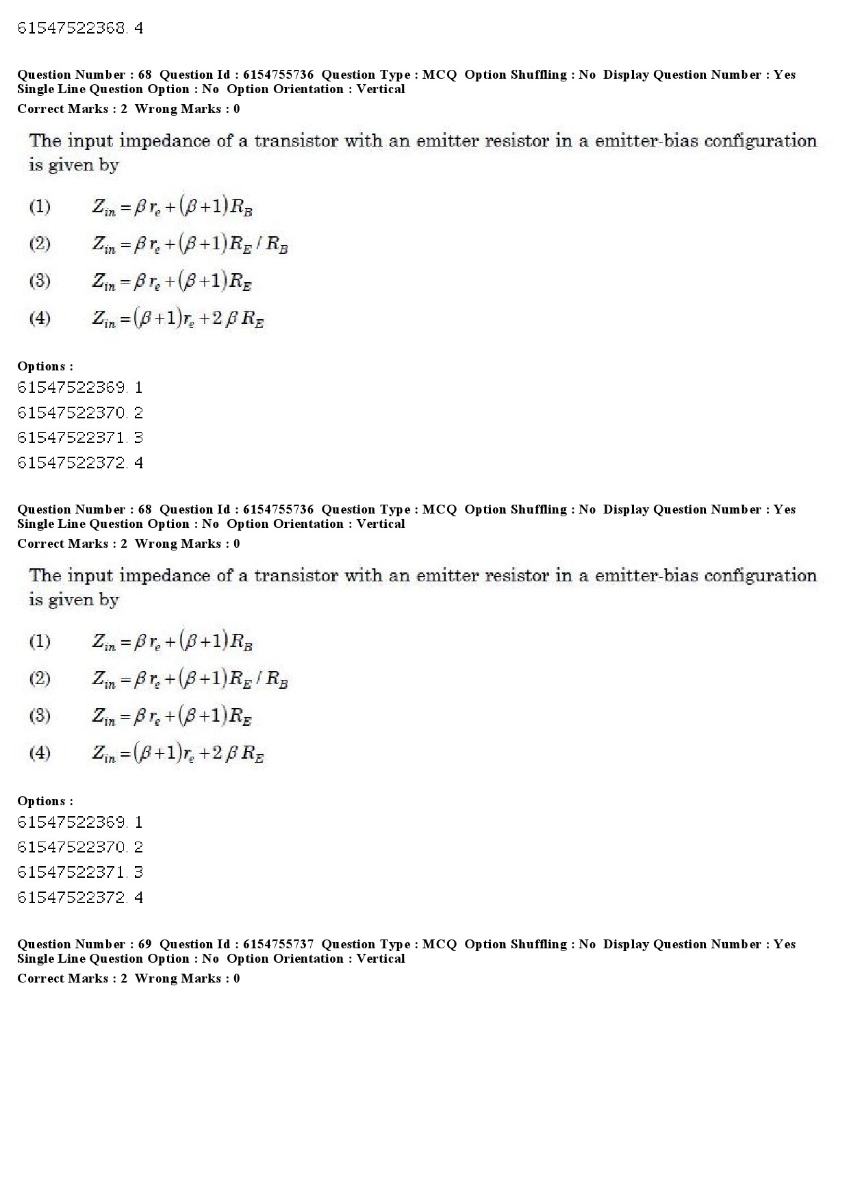 UGC NET Electronic Science Question Paper December 2019 60