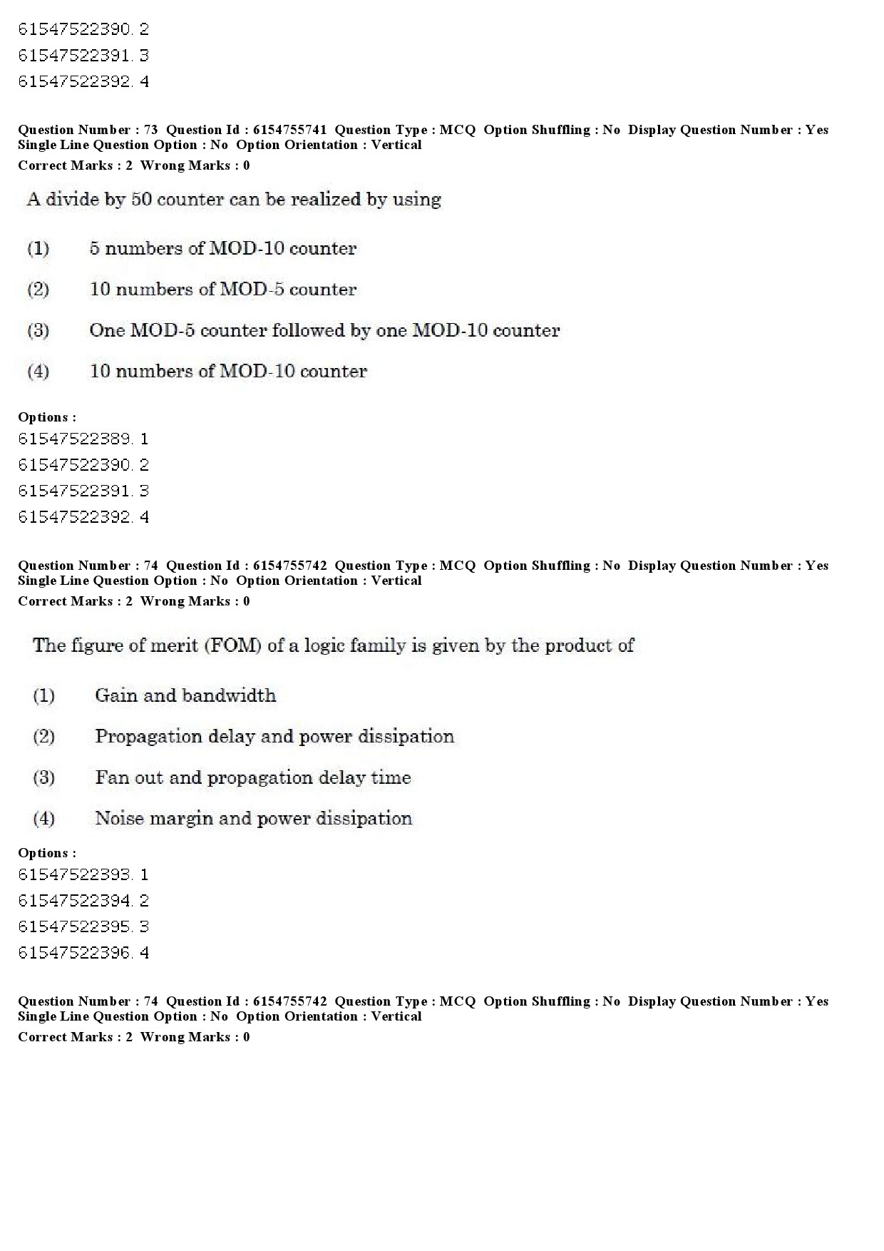 UGC NET Electronic Science Question Paper December 2019 64