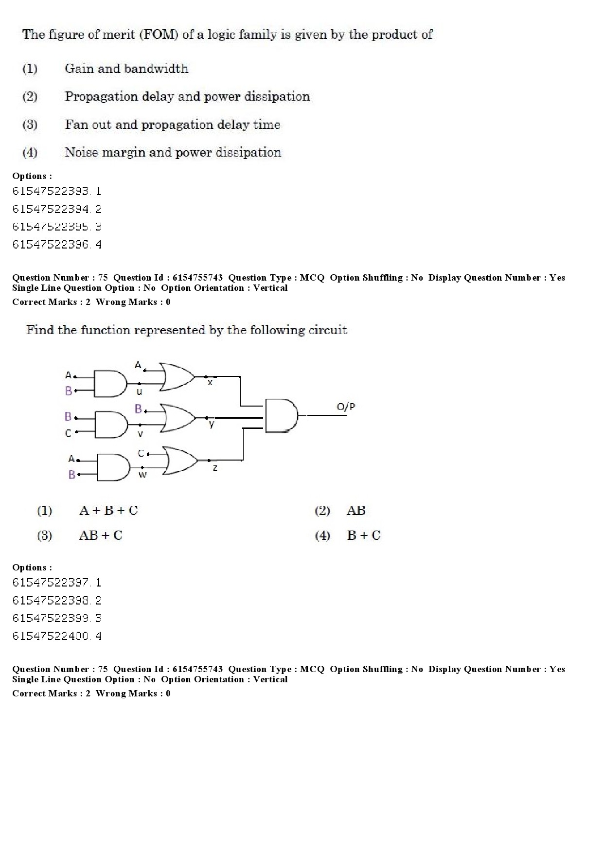 UGC NET Electronic Science Question Paper December 2019 65