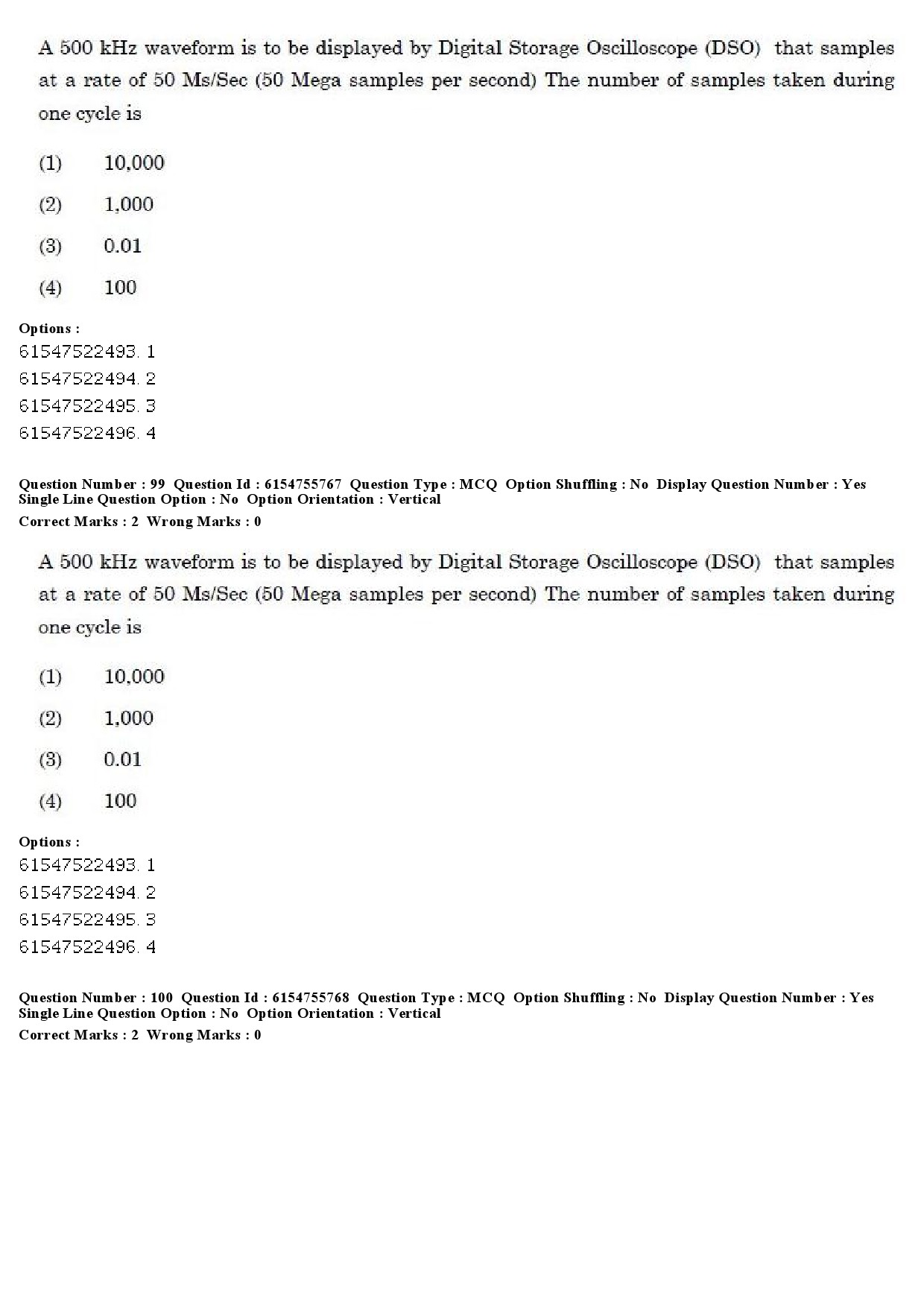 UGC NET Electronic Science Question Paper December 2019 85