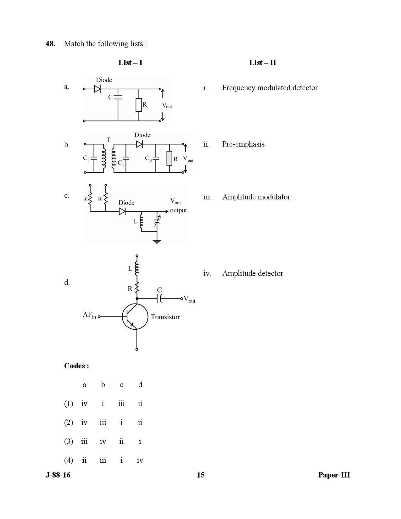 UGC NET Electronic Science Question Paper III July 2016 15