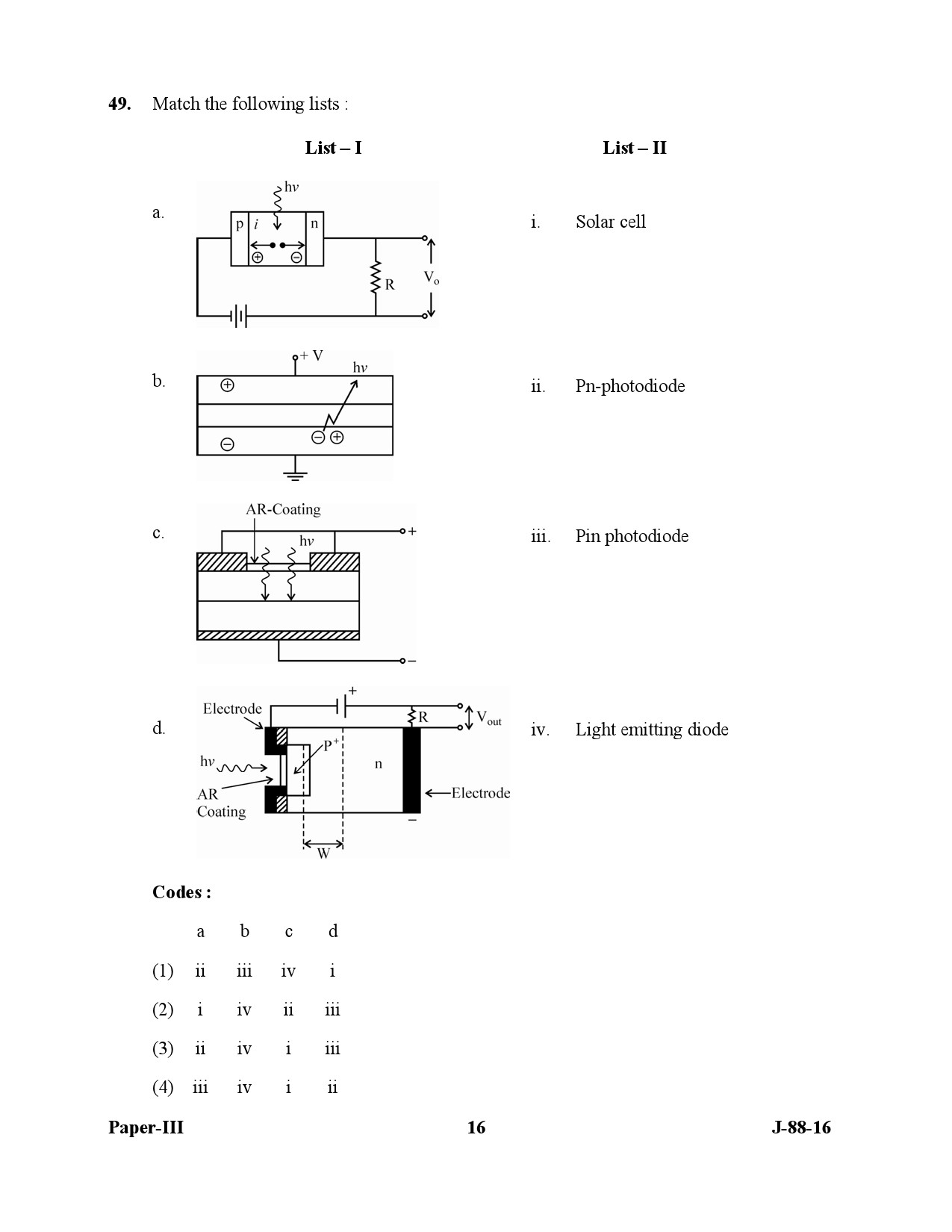 UGC NET Electronic Science Question Paper III July 2016 16