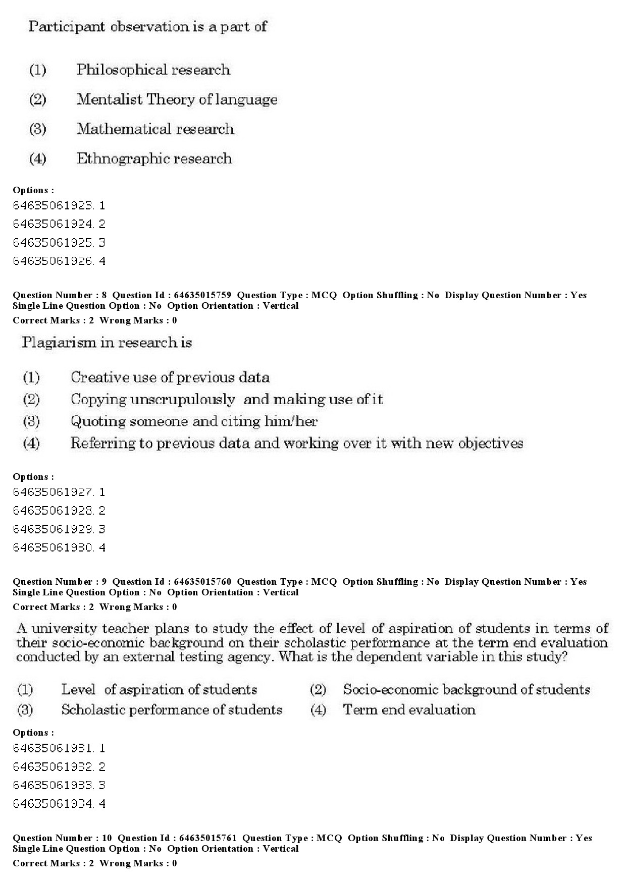 UGC NET Electronic Science Question Paper June 2019 5