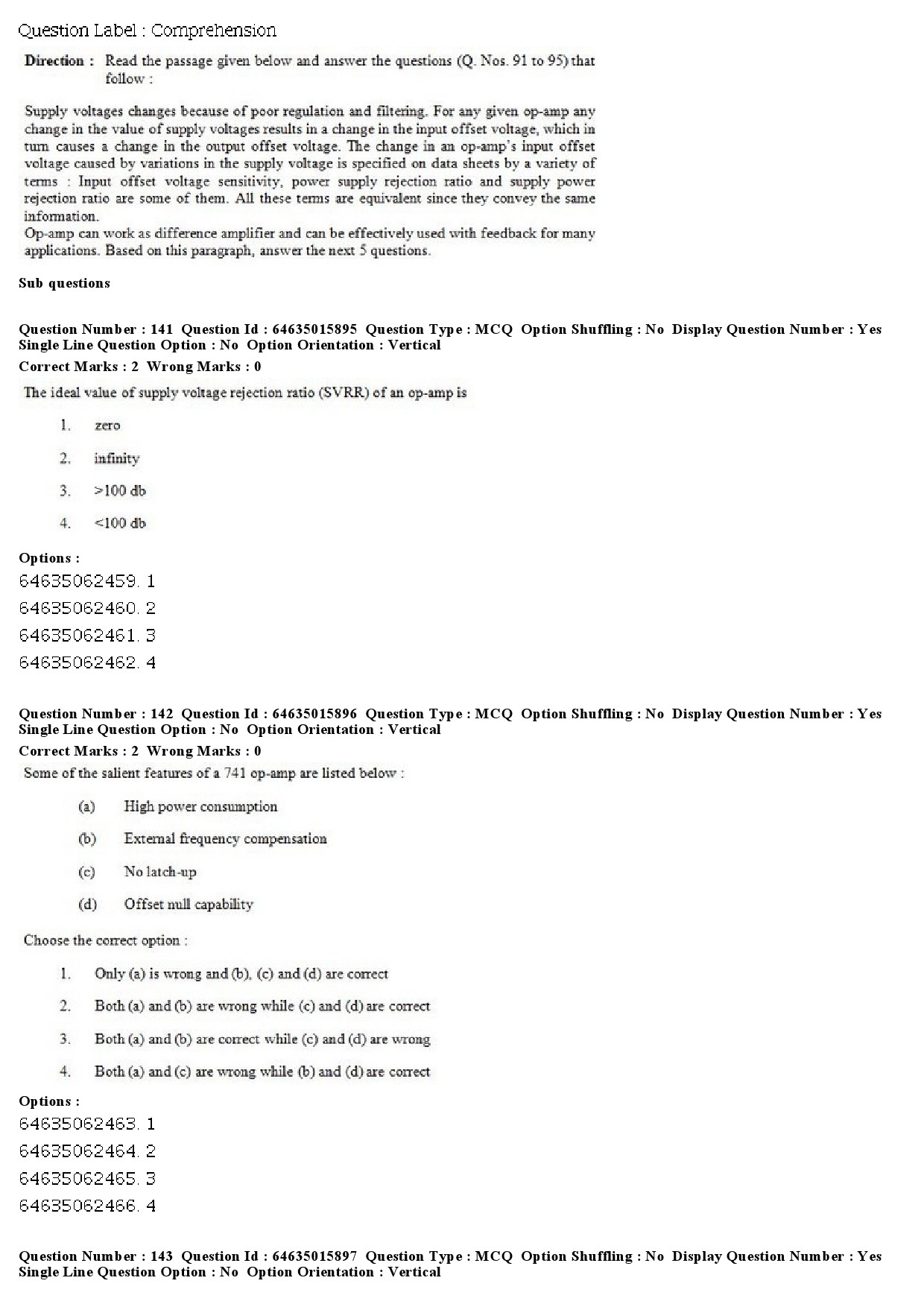 UGC NET Electronic Science Question Paper June 2019 61