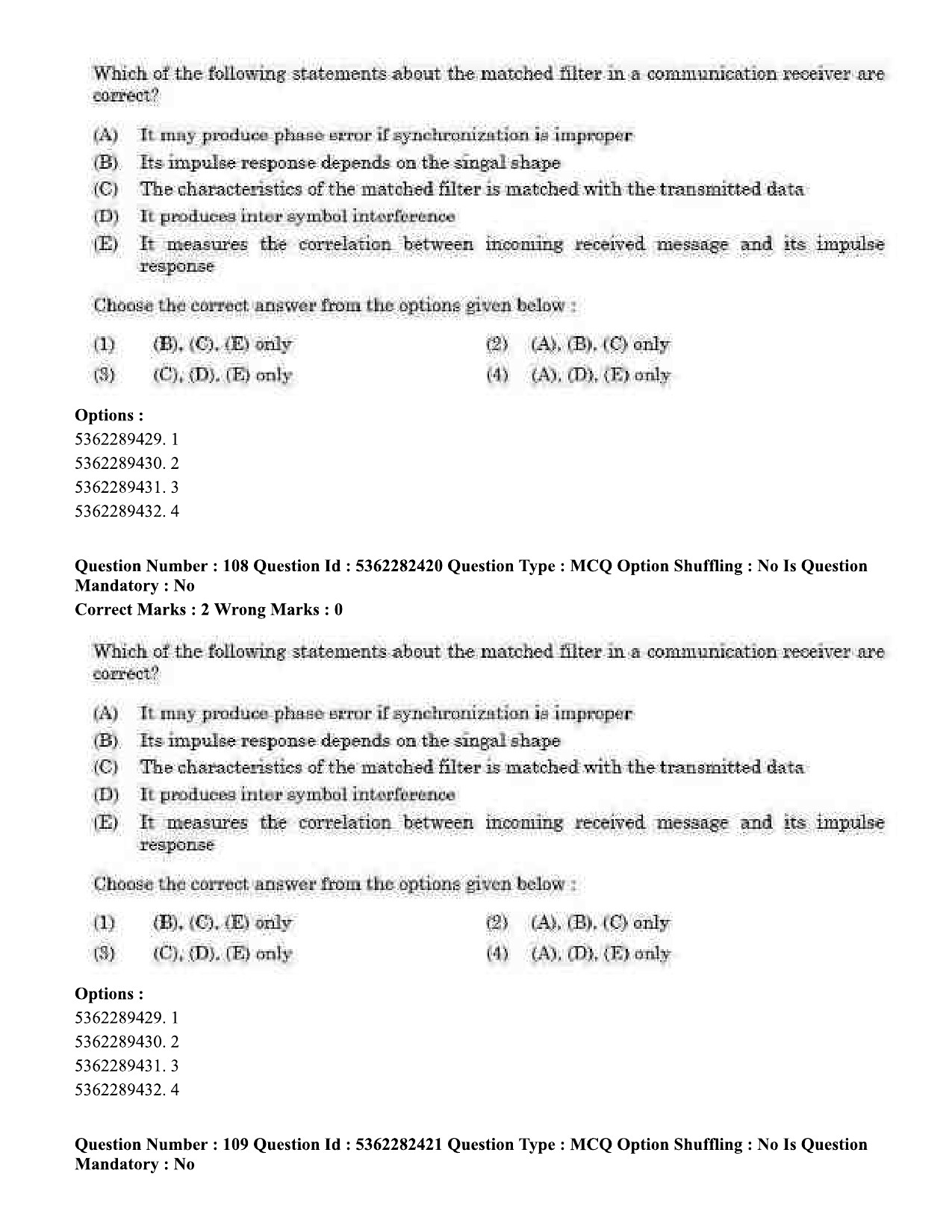 UGC NET Electronic Science Question Paper September 2020 111